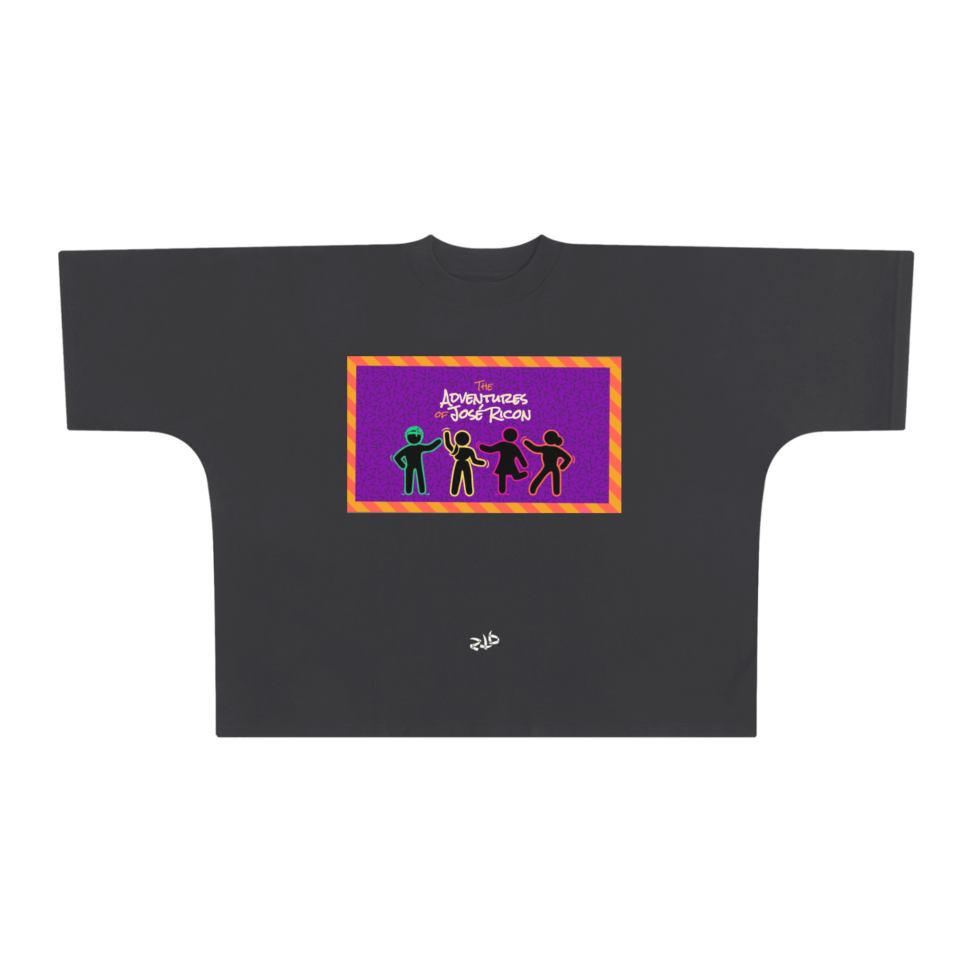 Oversize José Ricon One-piece Pattern Cut Boxy Tee