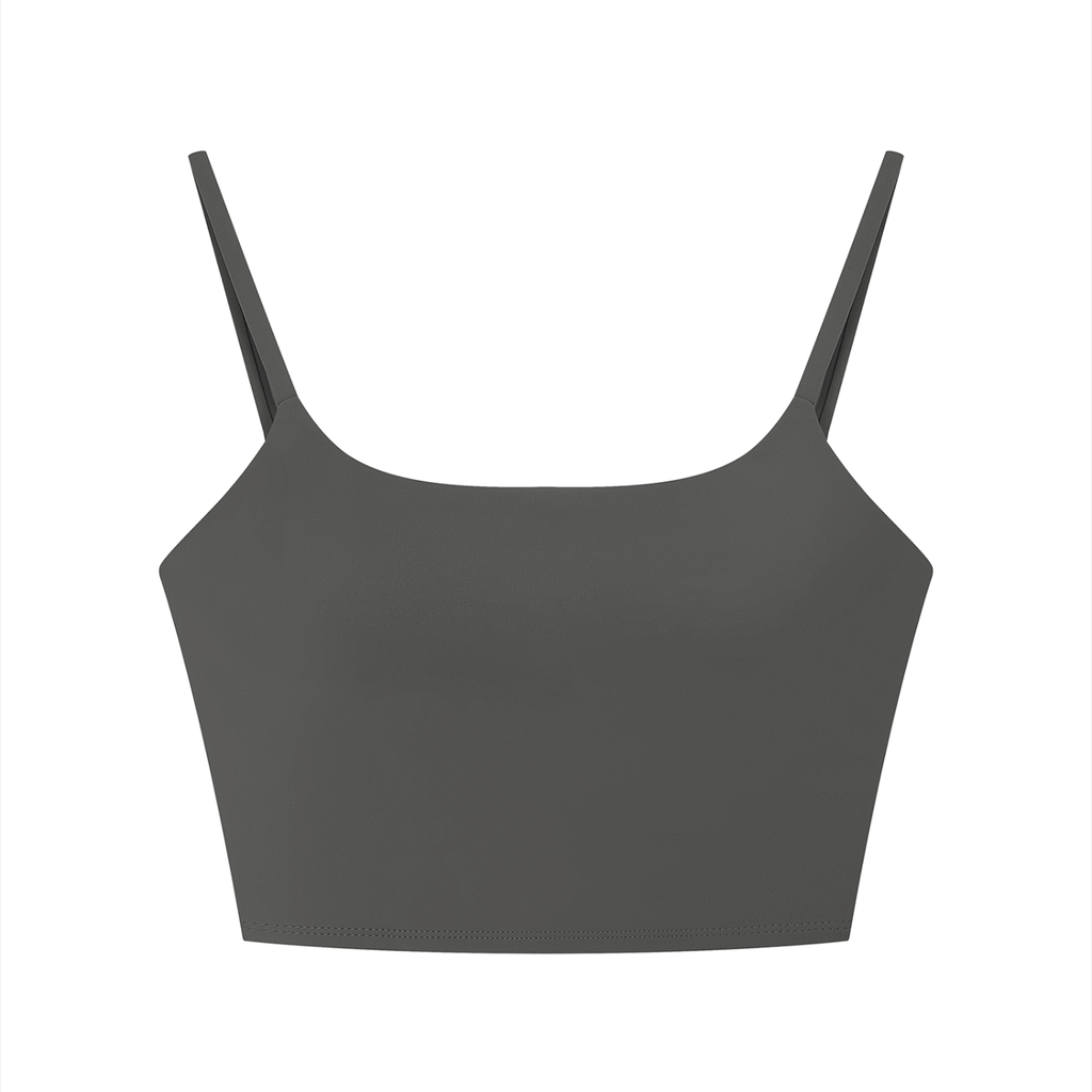 Women's Goals Solid Color Sports Bra