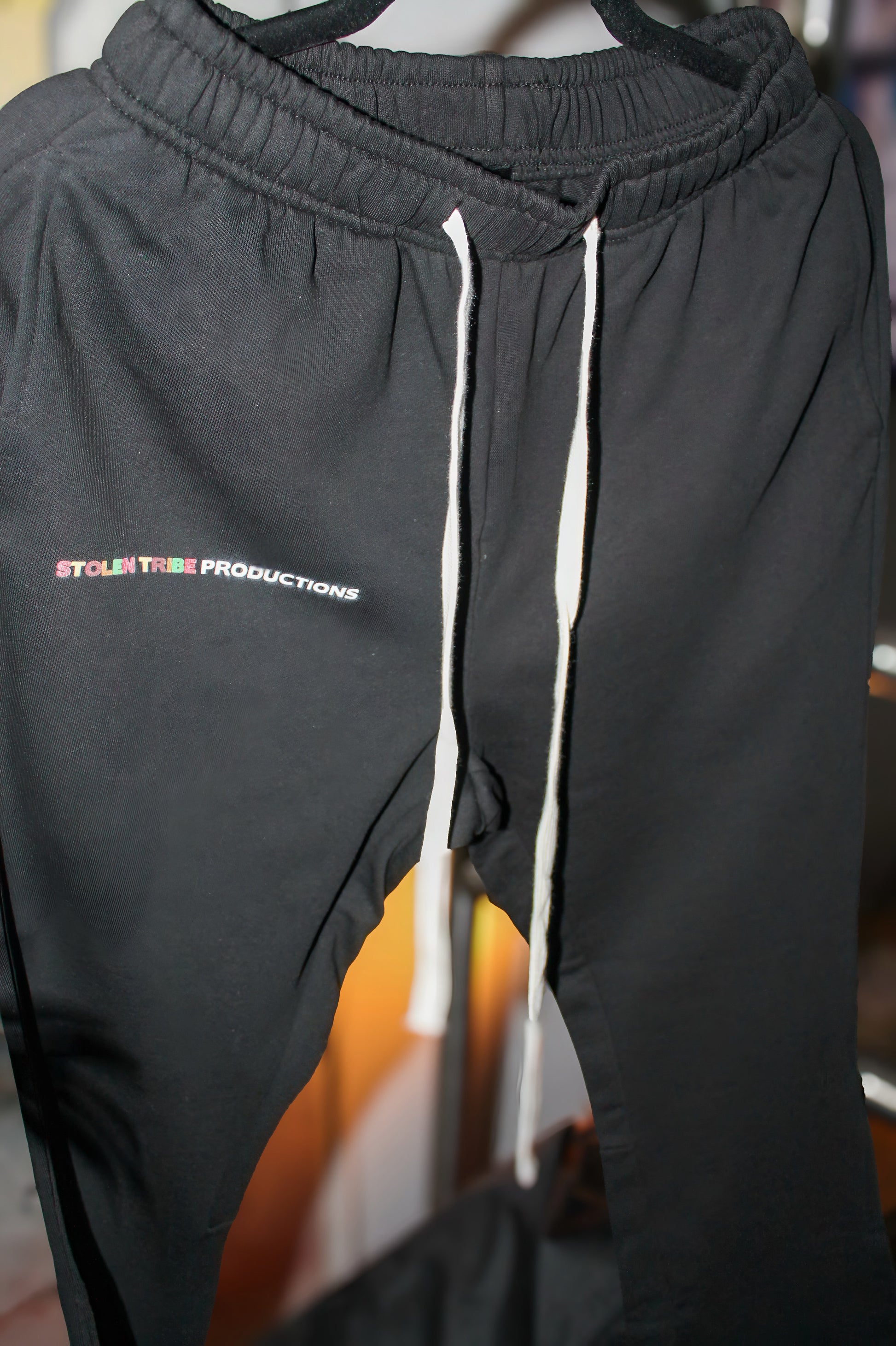 Ivory Flared Sweatpants