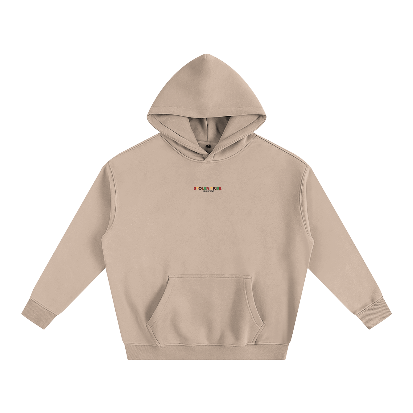 Oversize Ivory Fleece Hoodie