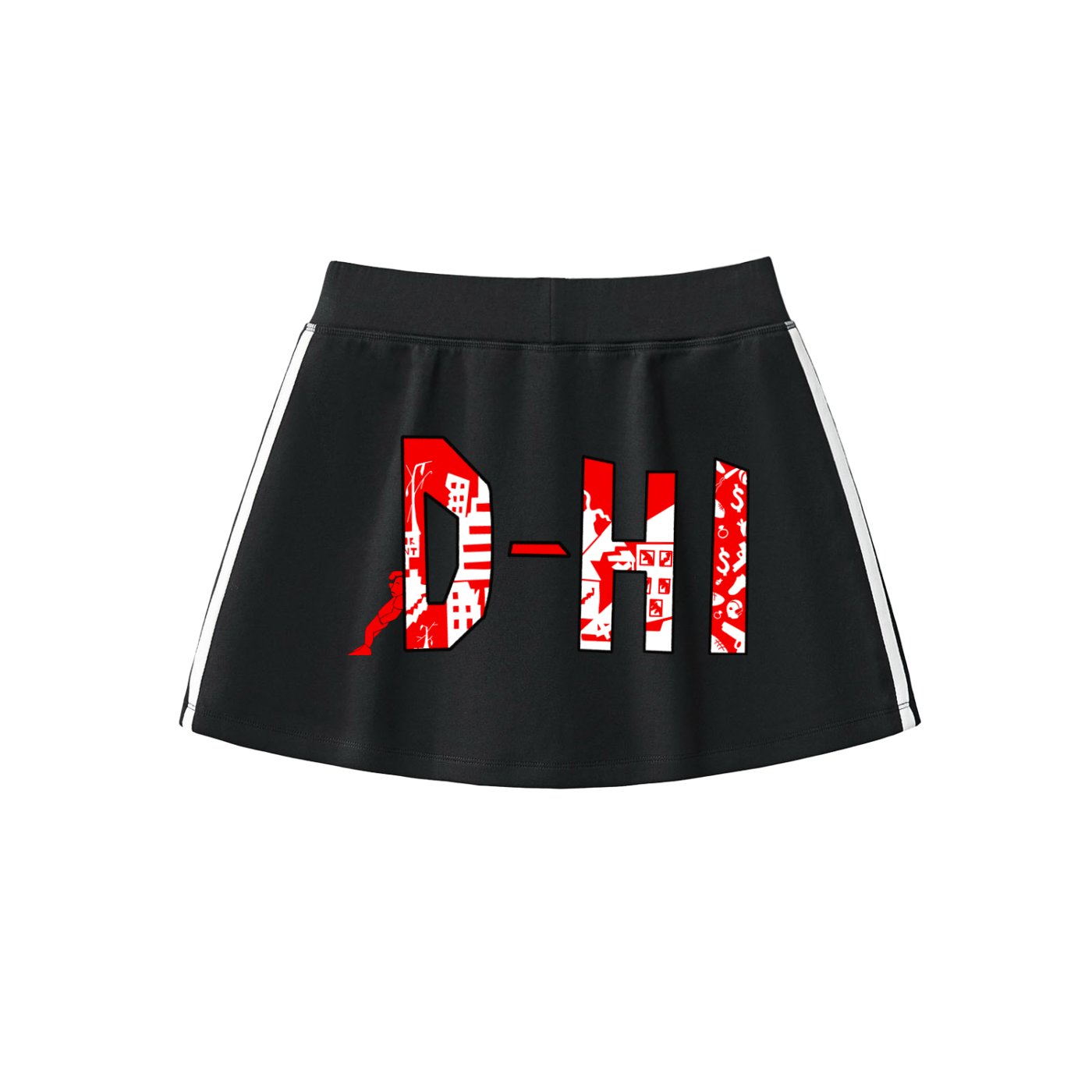 Curvy D-HI Cooling Performance Short Skirt
