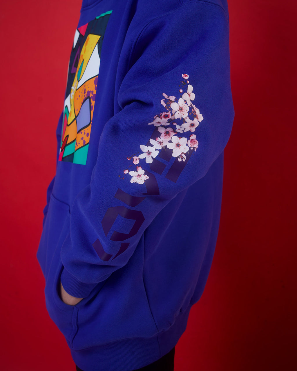 PM Dawn Bliss Oversized Ivory Fleece Hoodie