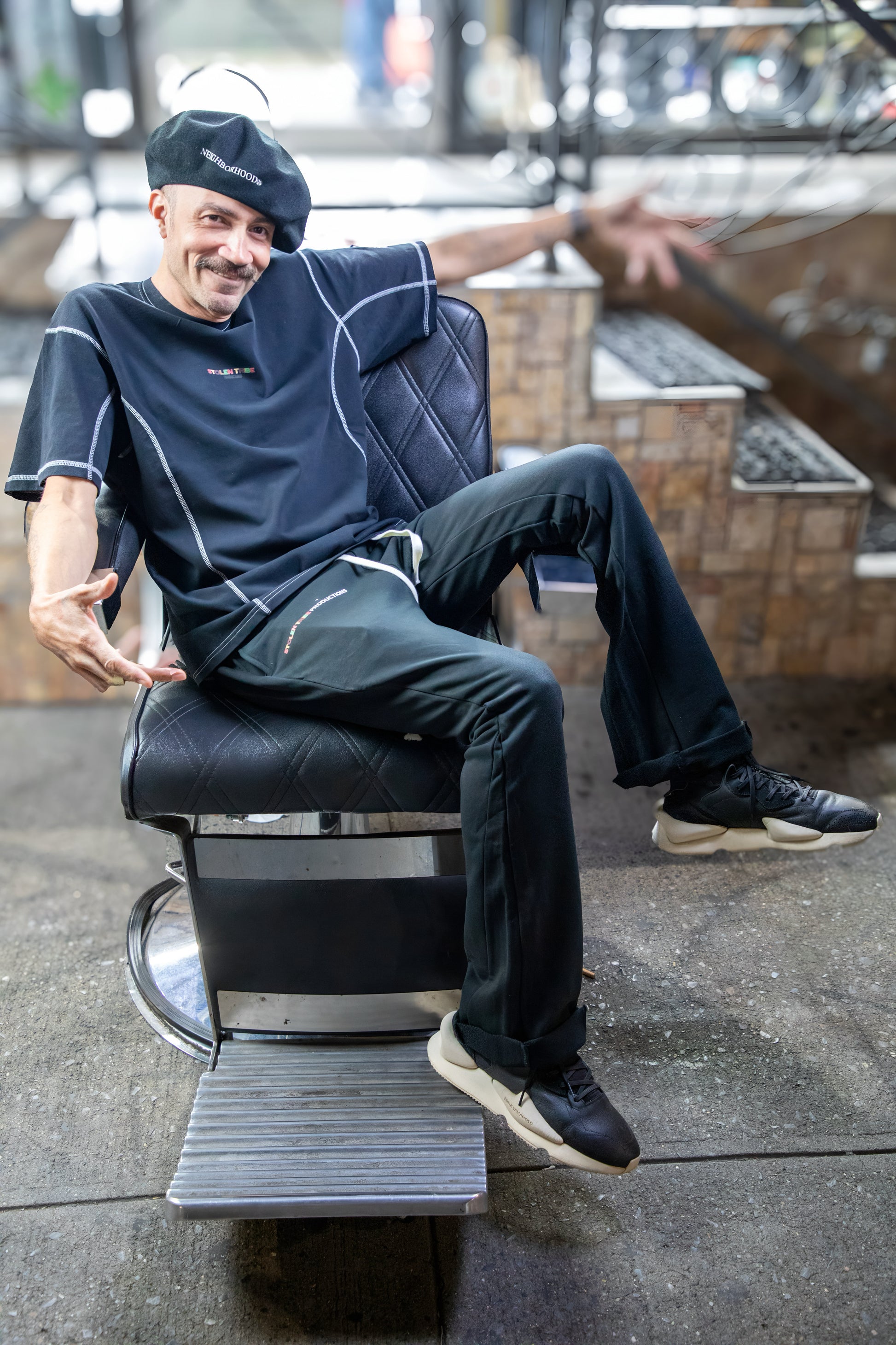 Ivory Flared Sweatpants