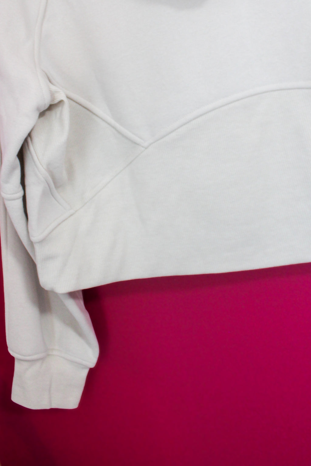 Cropped STP Crew Zip-Through Hoodie