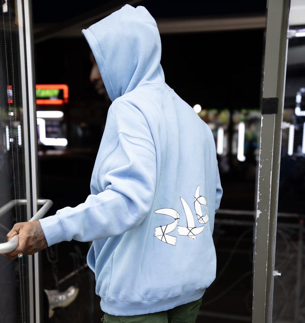 Oversize Ivory Fleece Hoodie