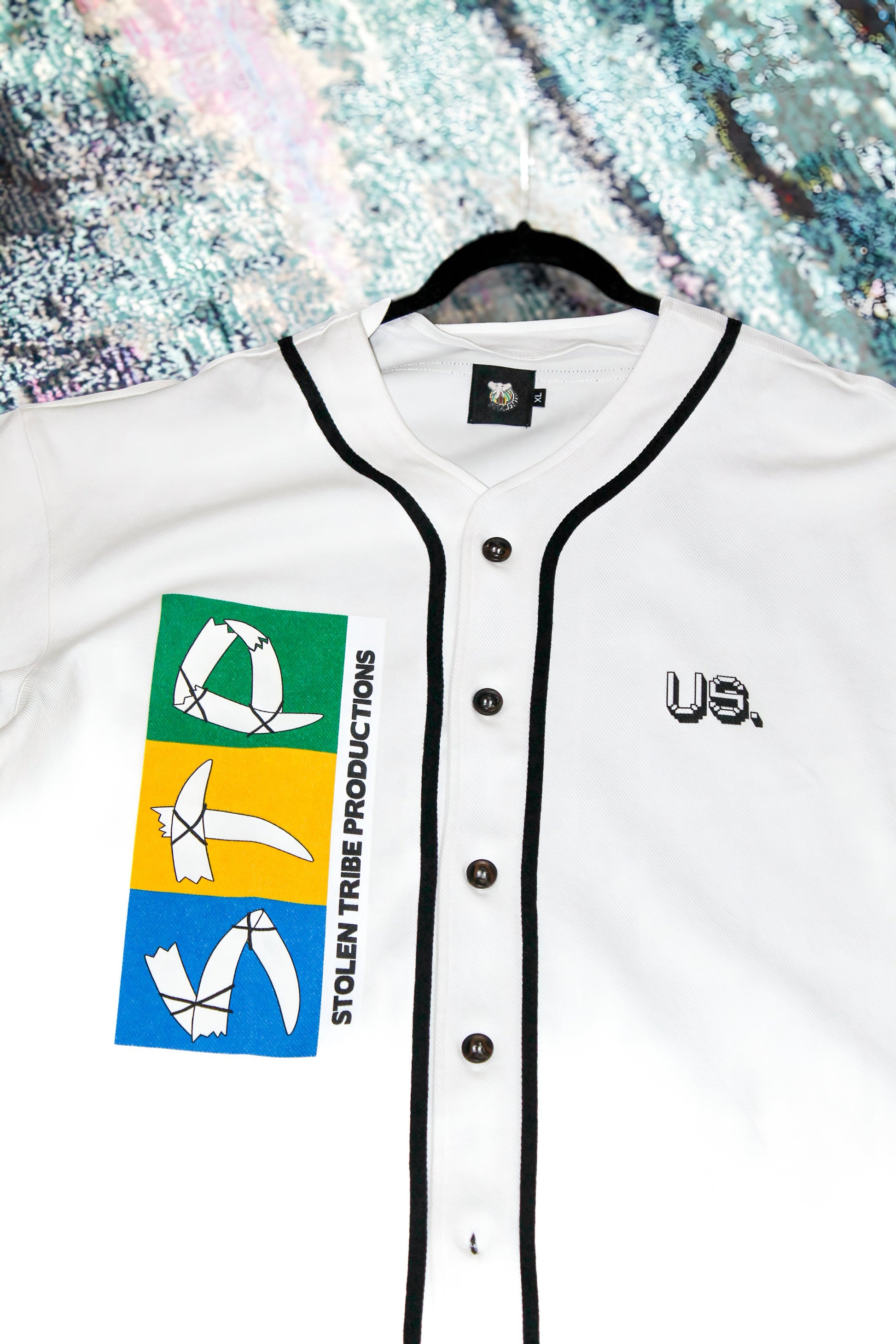 D.E.I Contrast Button-Up Jersey