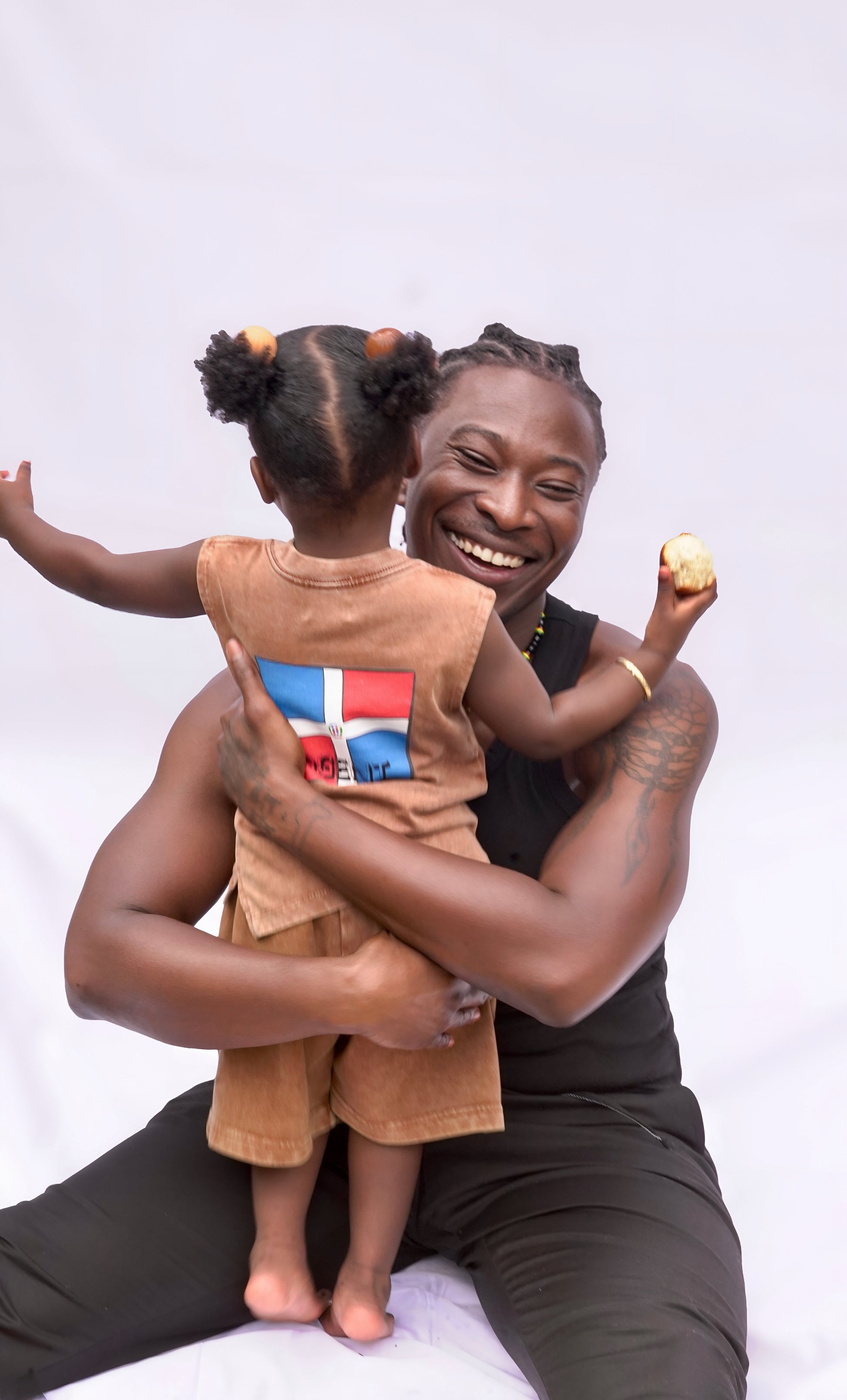 Tribe Jr Dominican kids Snow Washed Tank Top