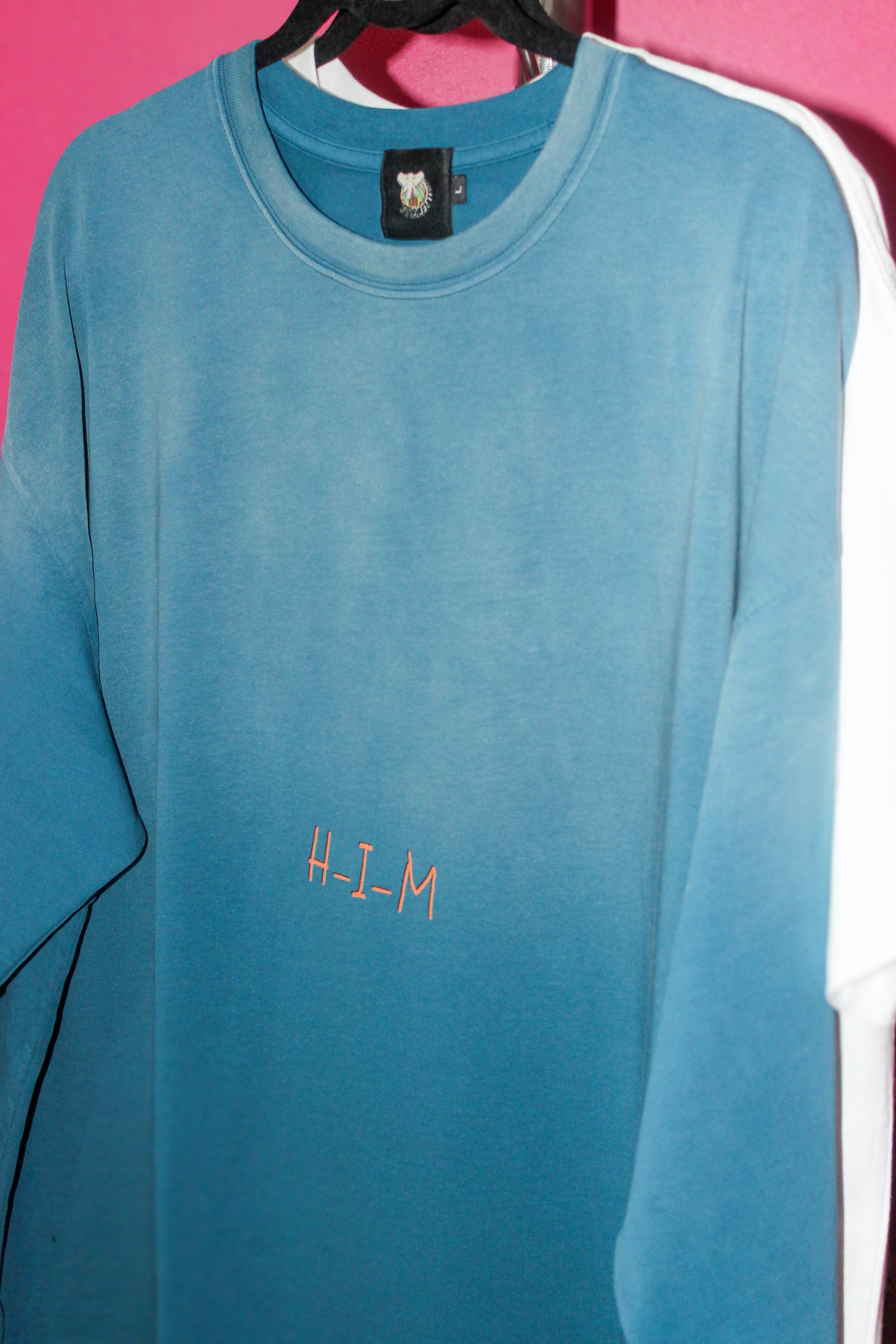 Gradient Vintage Washed Long Sleeve Tee