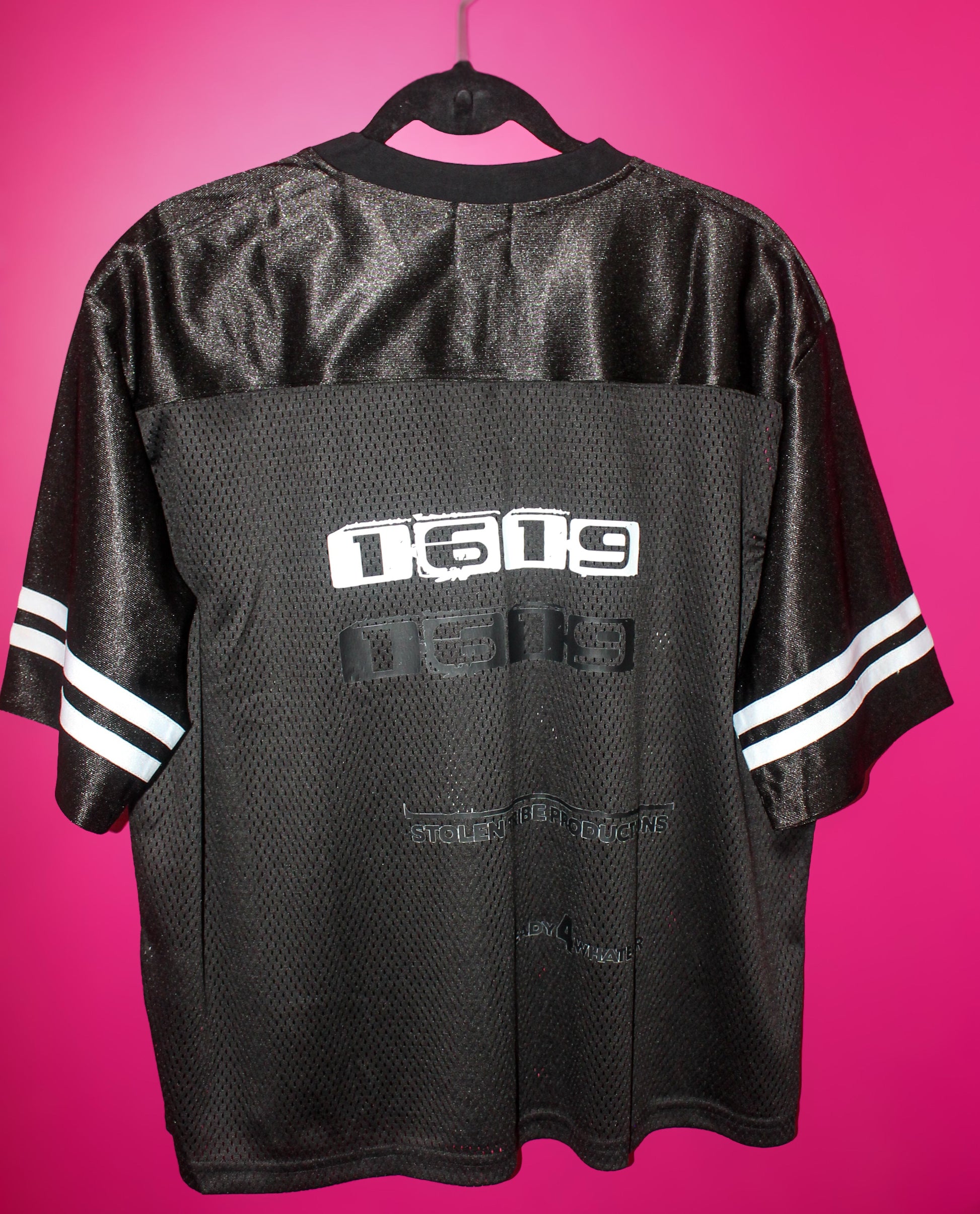 BlaKk America Taped Mesh Jersey T-Shirt