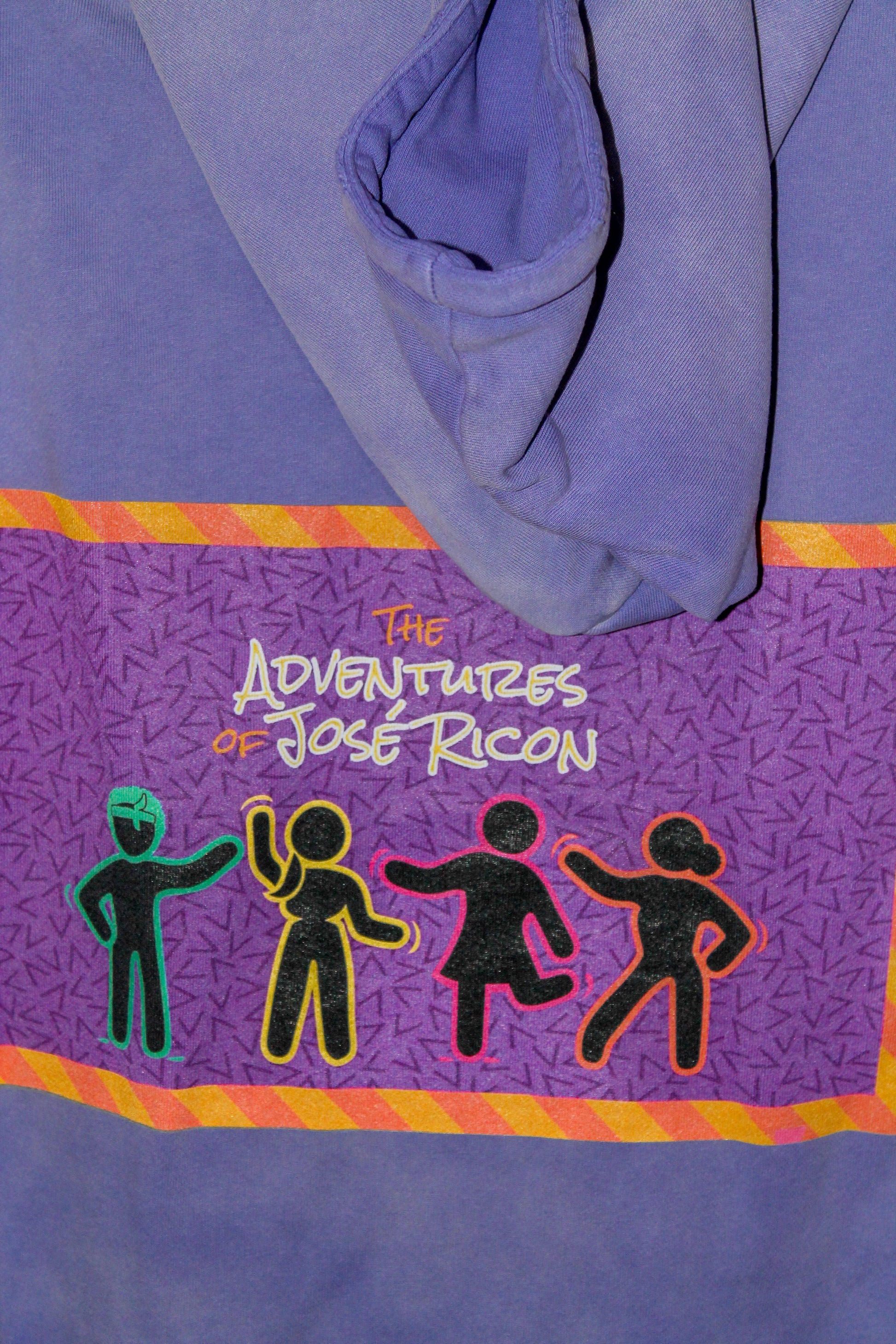 Distressed José Ricon Pure Cotton Hand-Frayed Monkey Washed Hoodie