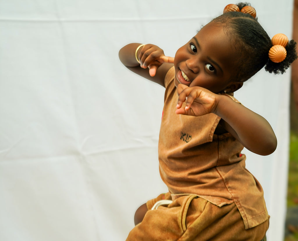 Tribe Jr Dominican kids Snow Washed Tank Top