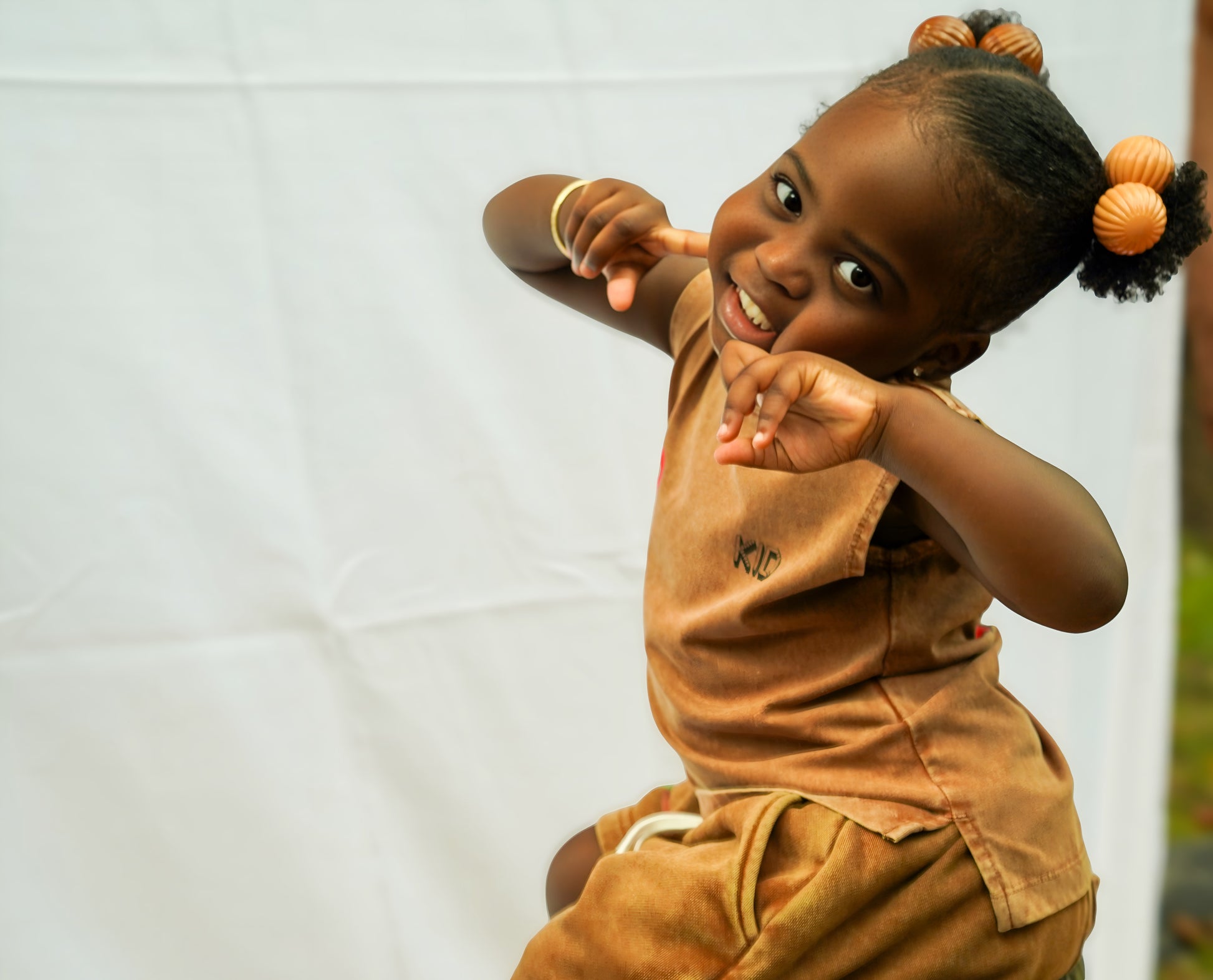 Tribe Jr Dominican kids Snow Washed Tank Top