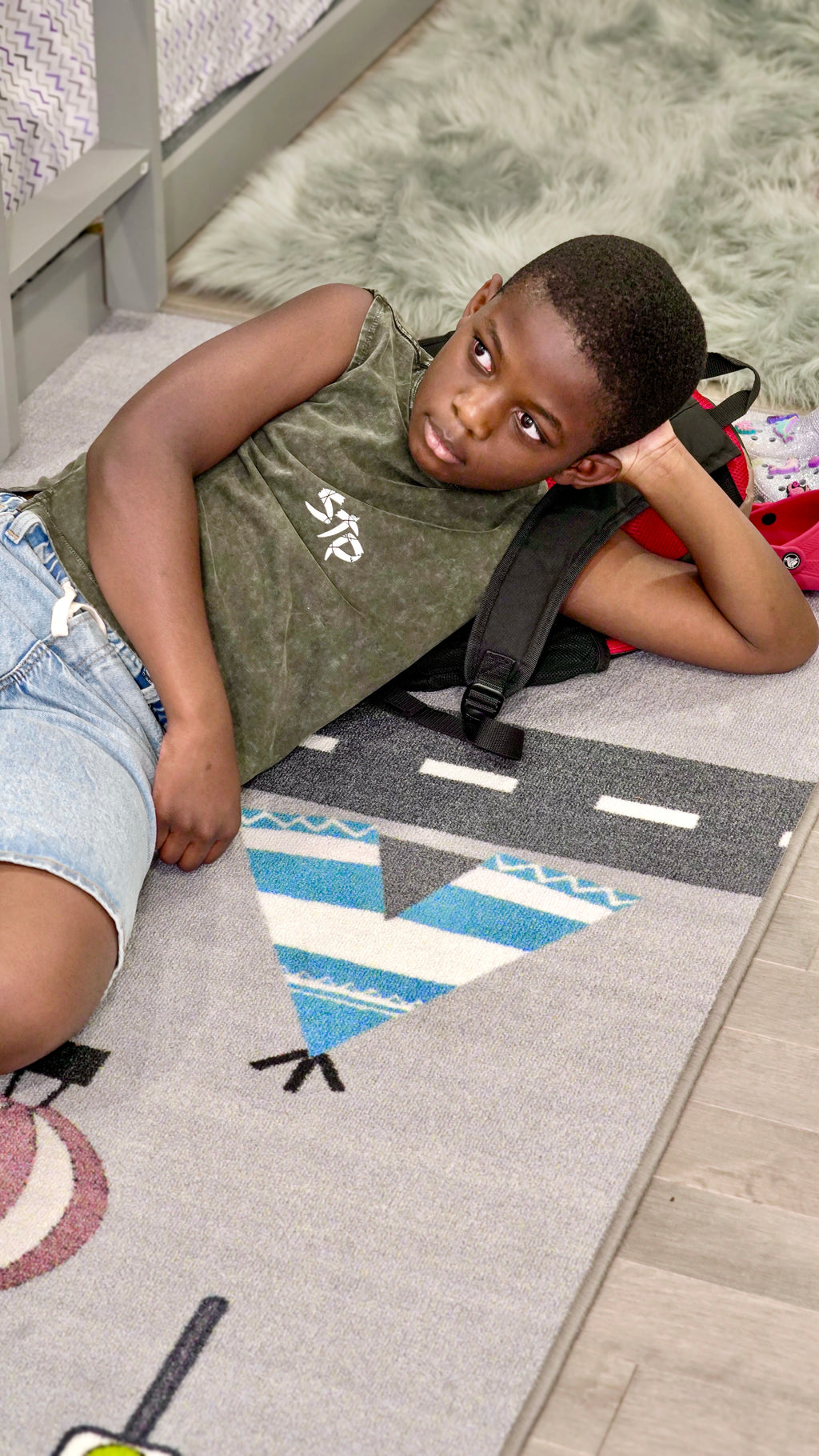 Ivory Snow Washed Kids' Tank Top