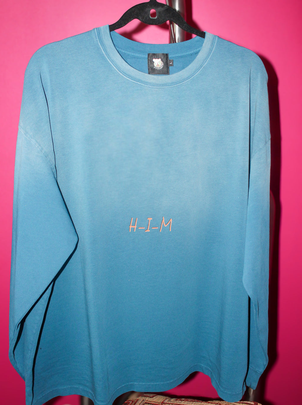 Gradient Vintage Washed Long Sleeve Tee