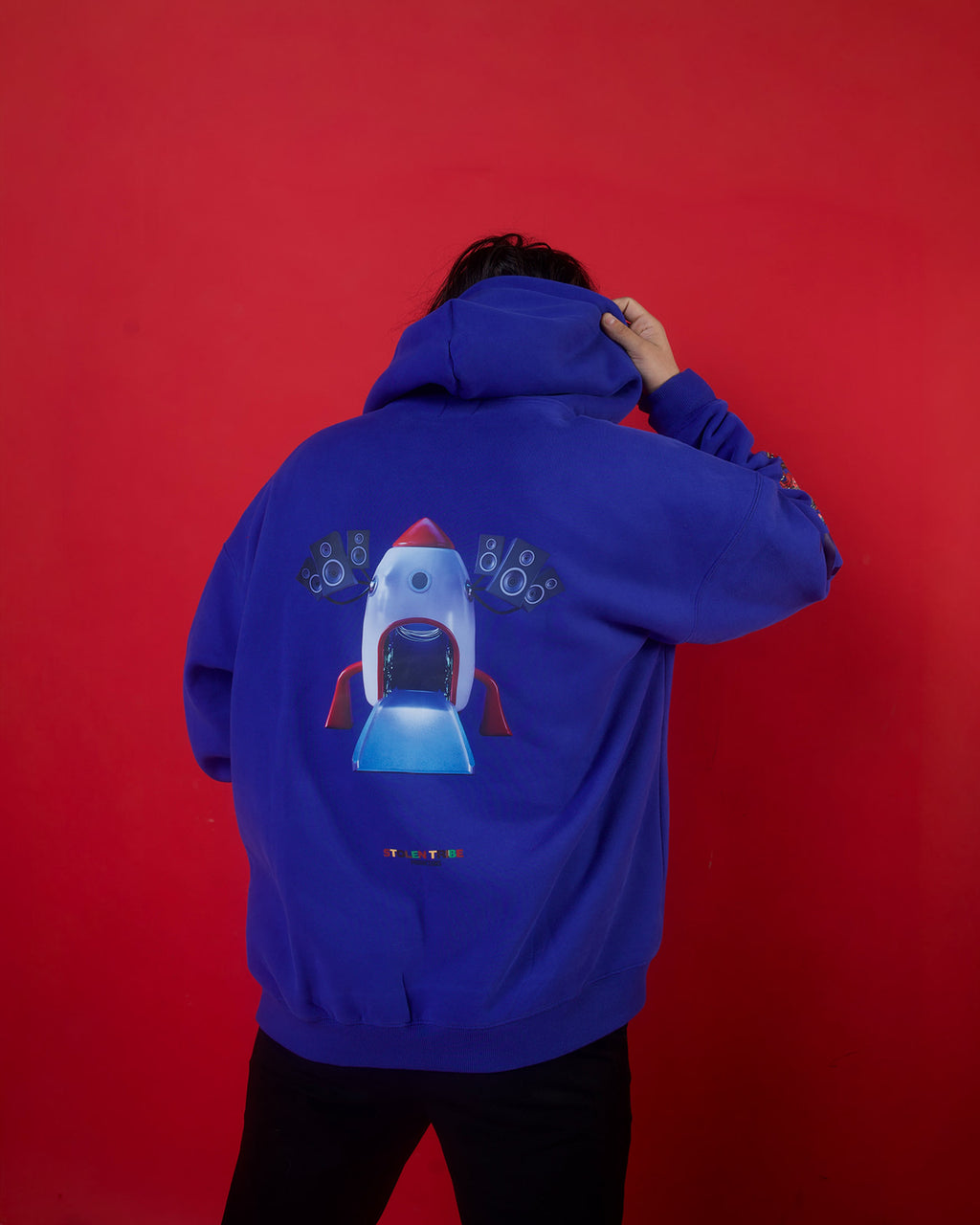 PM Dawn Bliss Oversized Ivory Fleece Hoodie