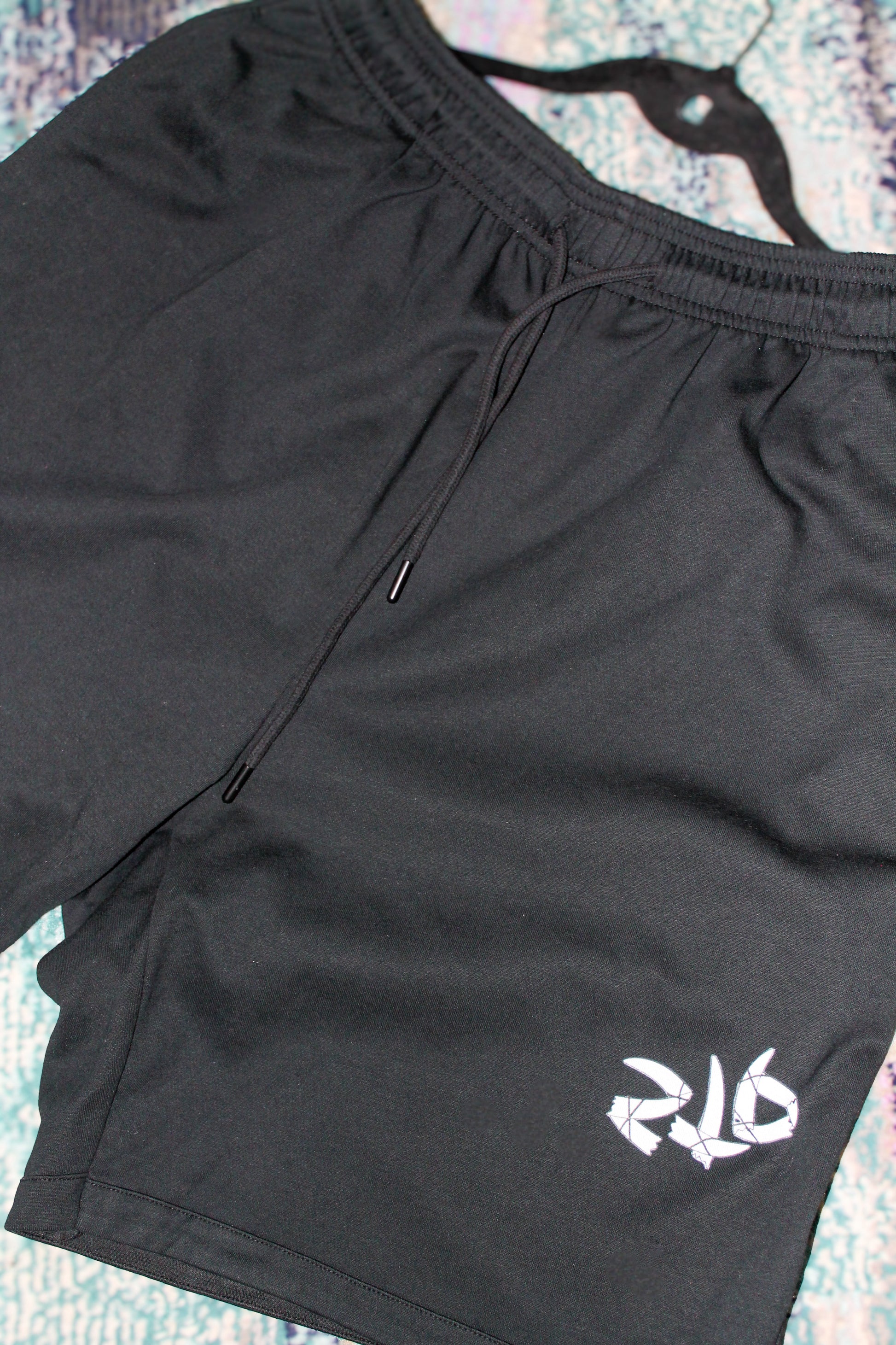 Mesh-Lined Ivory Quick-Dry Performance Shorts