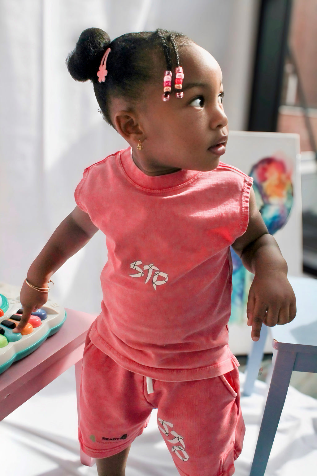 Ivory Snow Washed Kids' Tank Top