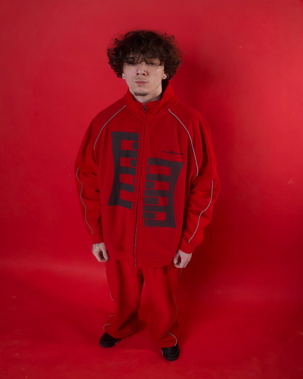 Low End Breeze Reflection Raglan Sleeve  Jacket
