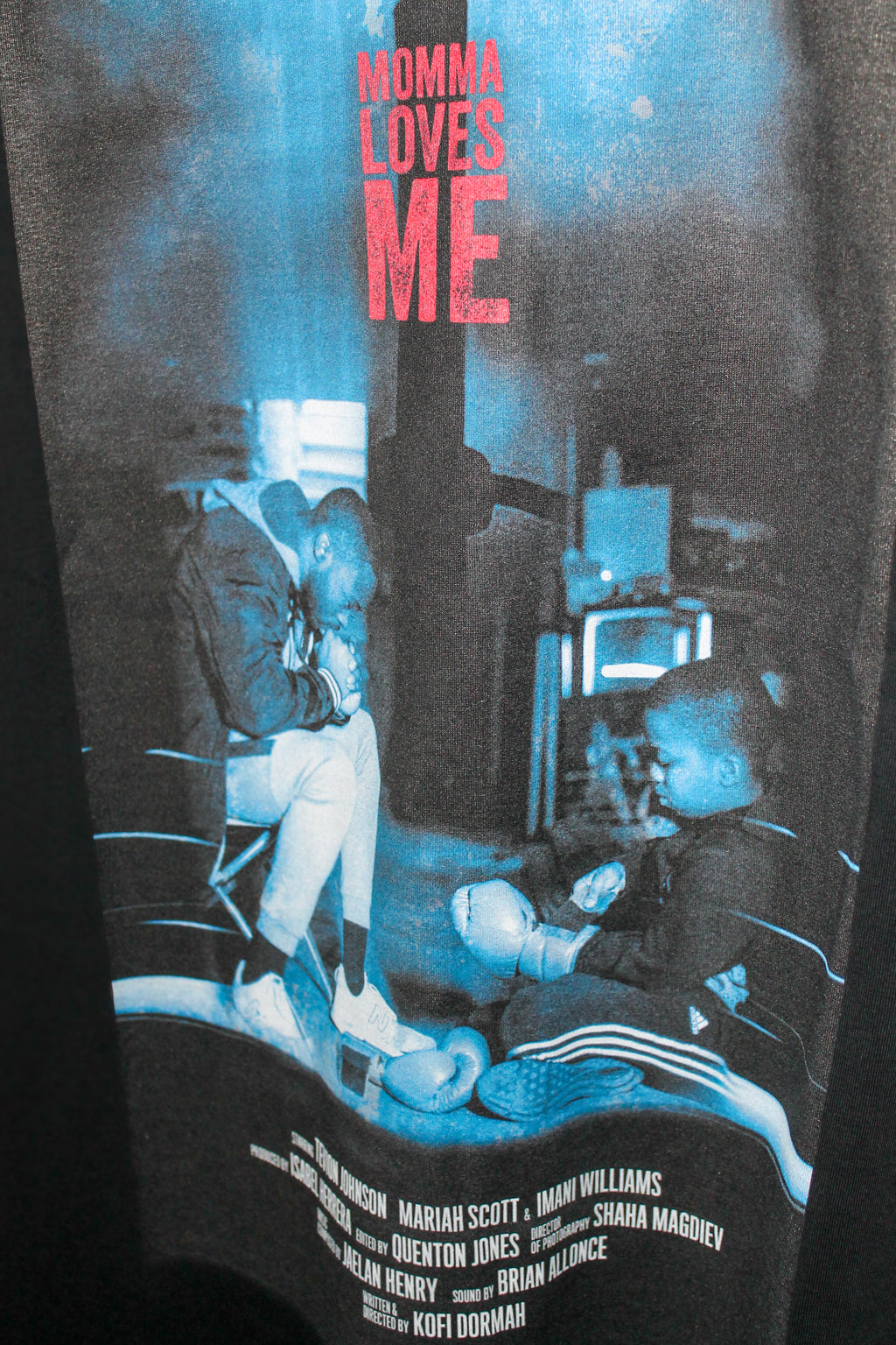 Sorona Quick-Dry Cooling Momma Loves Me Tee