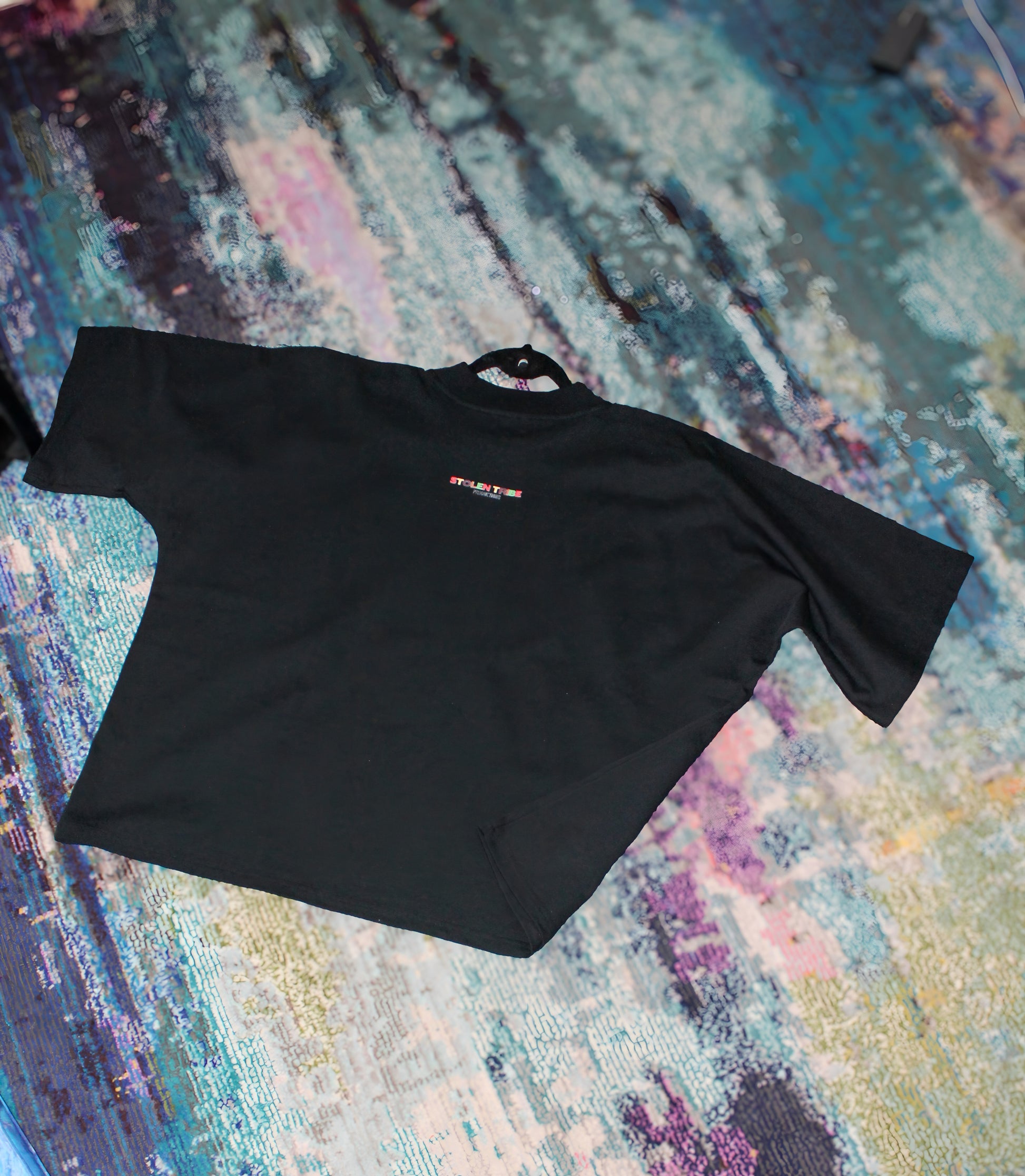 Oversize José Ricon One-piece Pattern Cut Boxy Tee