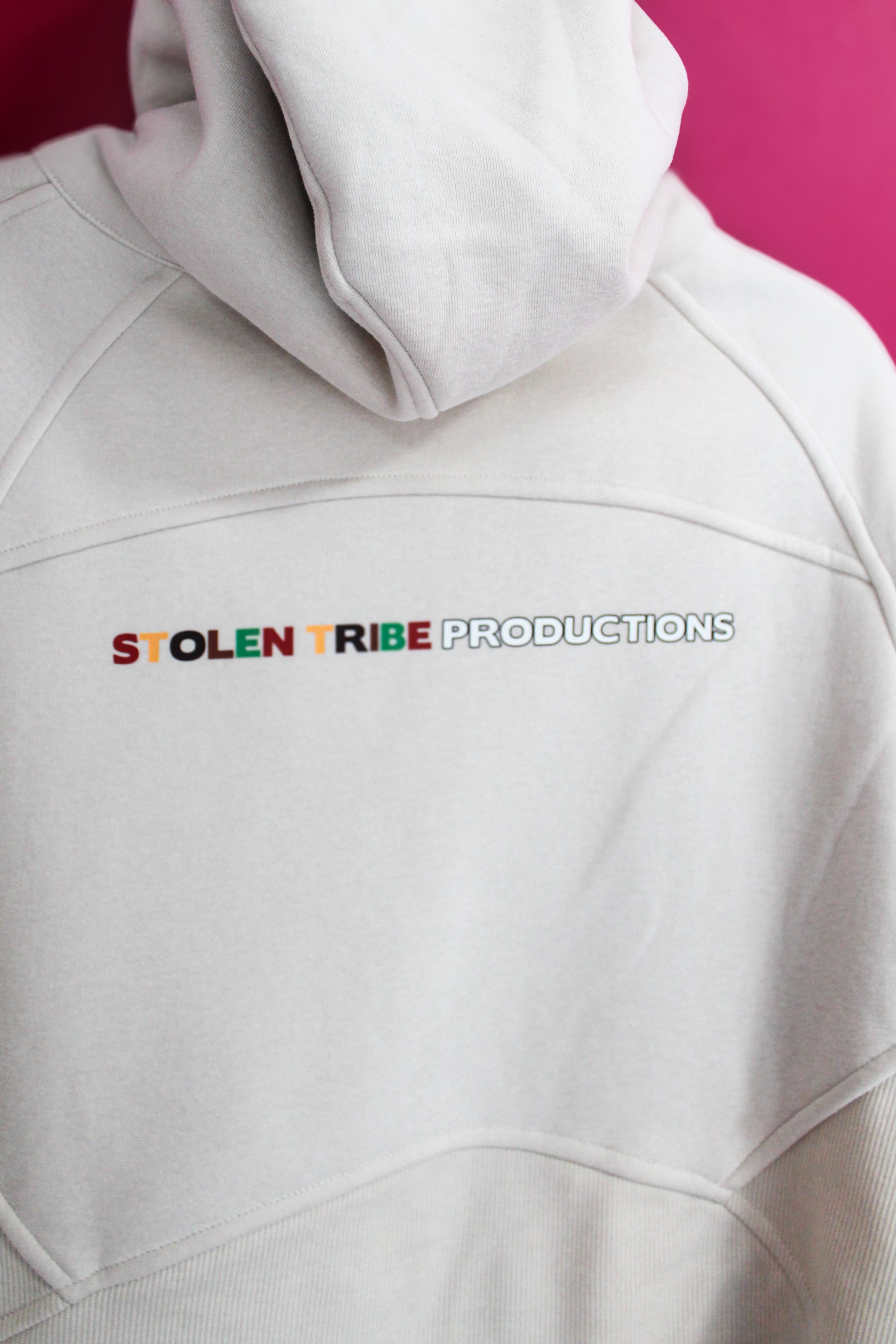 Cropped STP Crew Zip-Through Hoodie