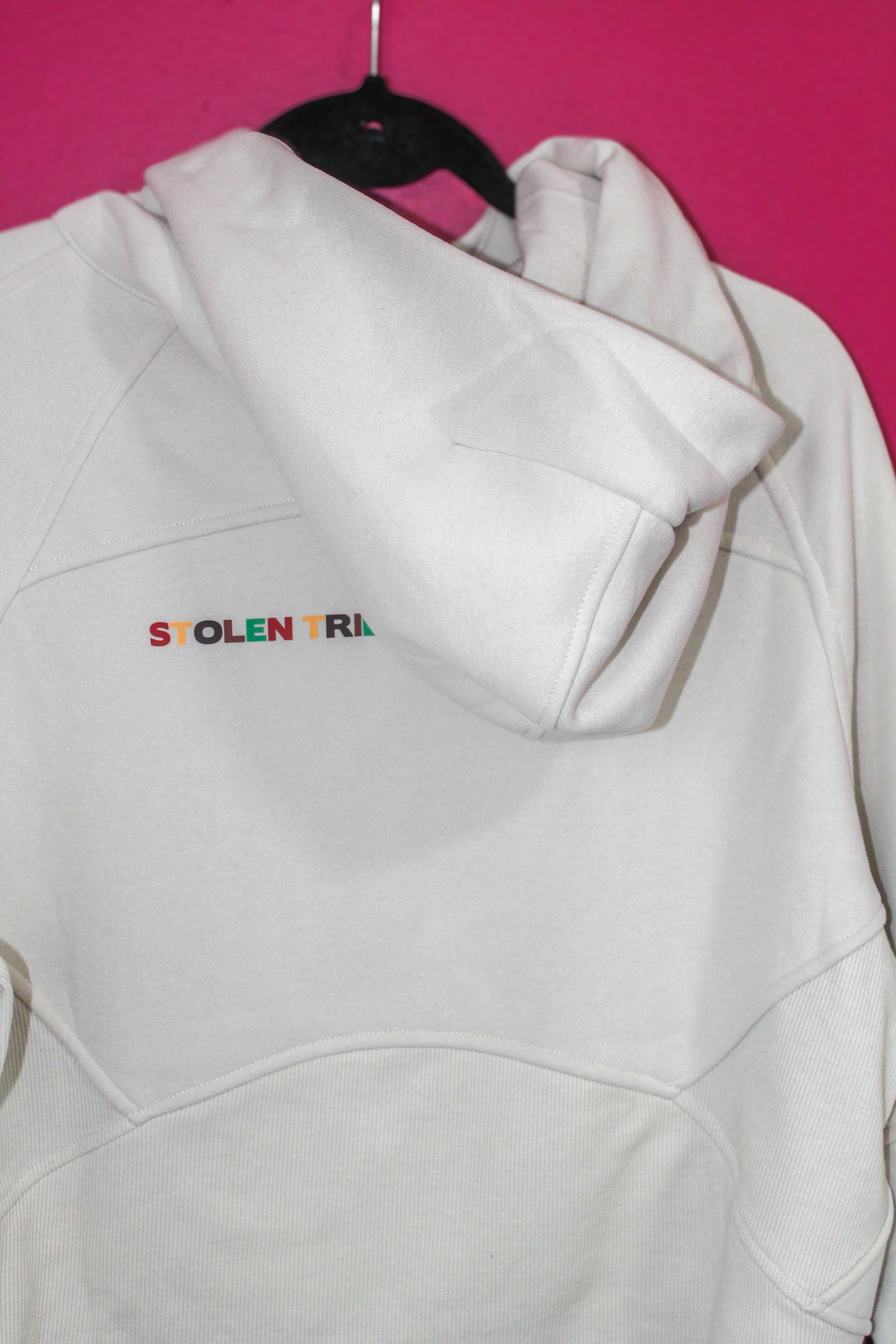 Cropped STP Crew Zip-Through Hoodie