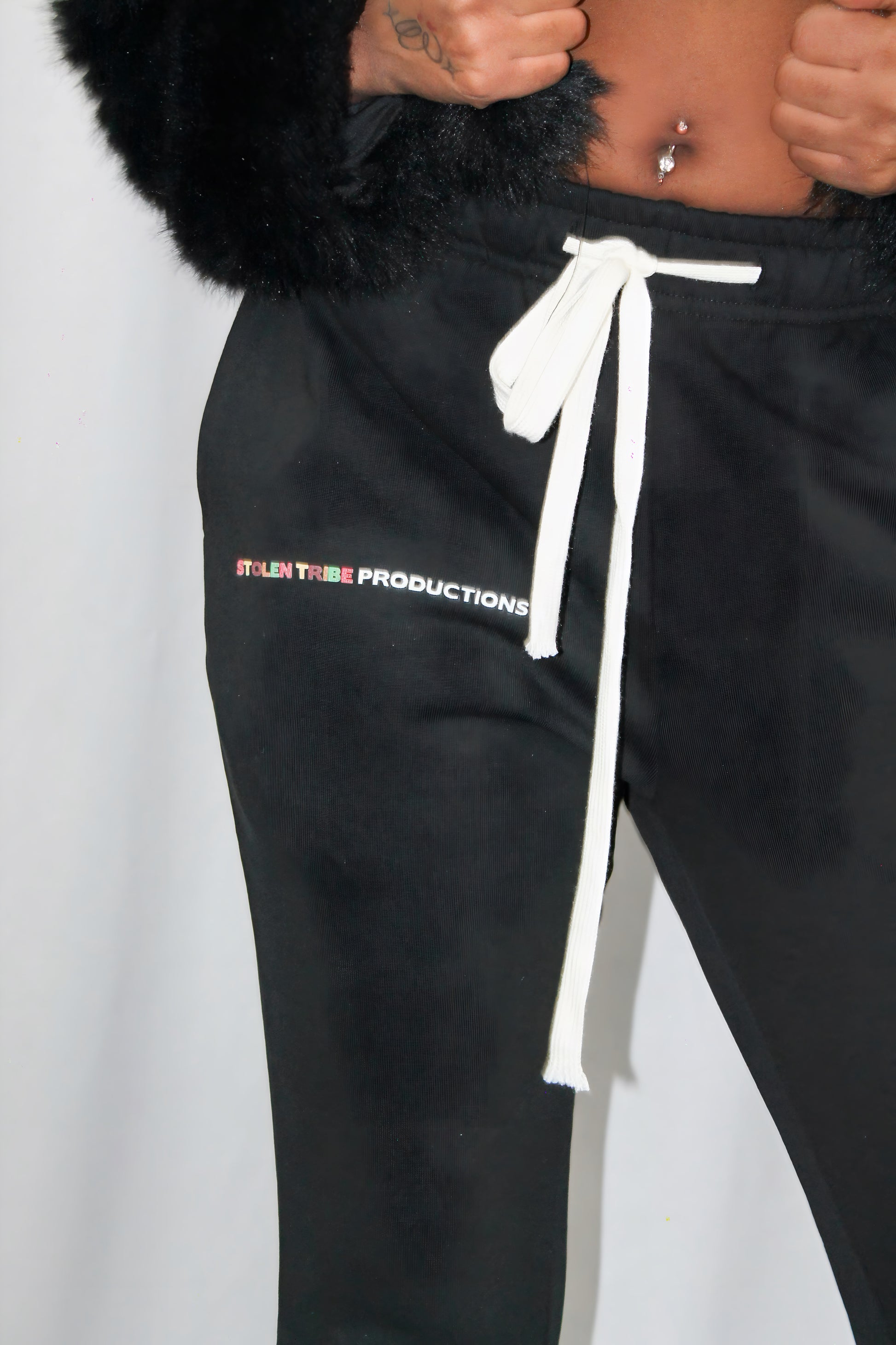 Ivory Flared Sweatpants