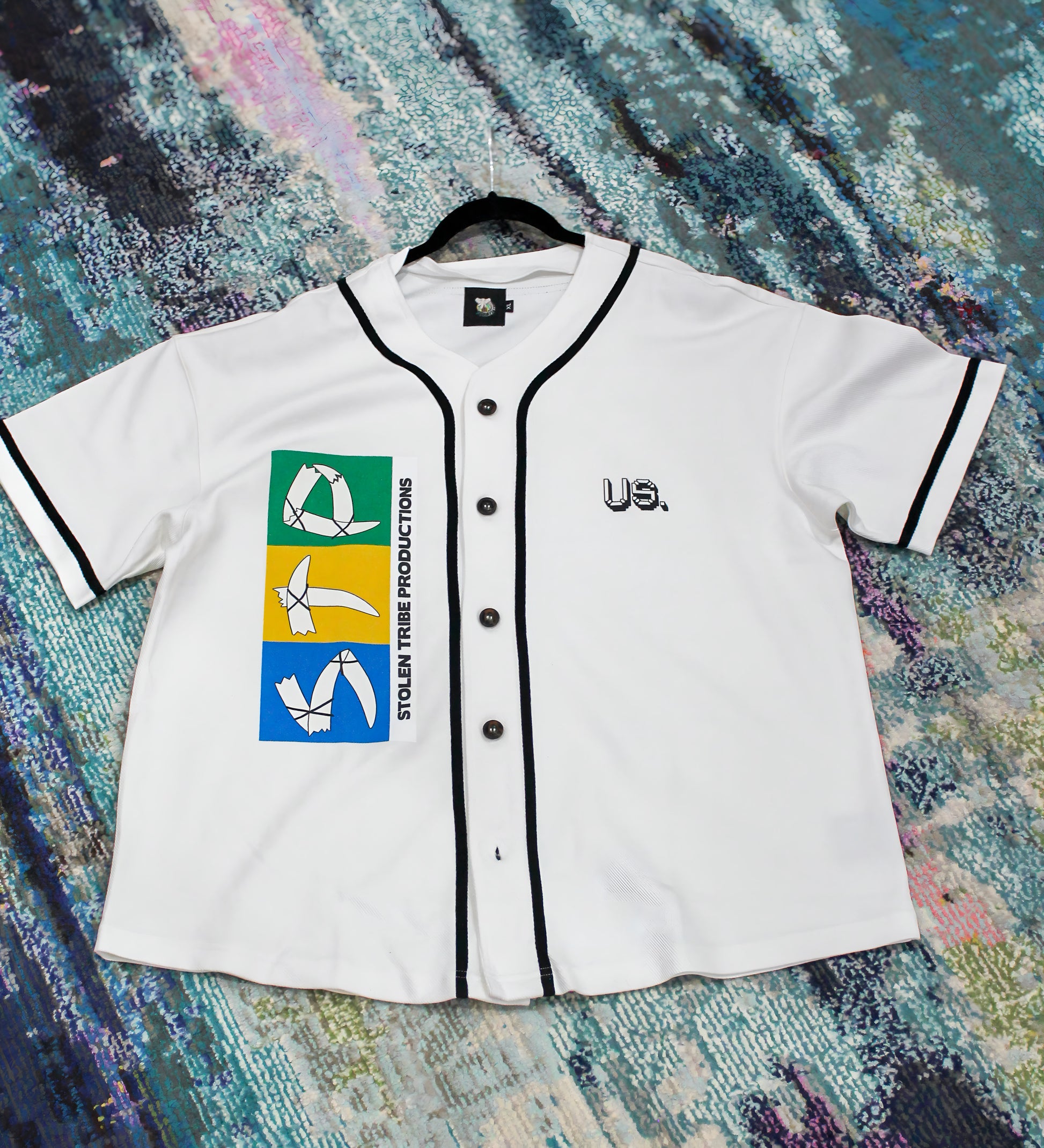 D.E.I Contrast Button-Up Jersey