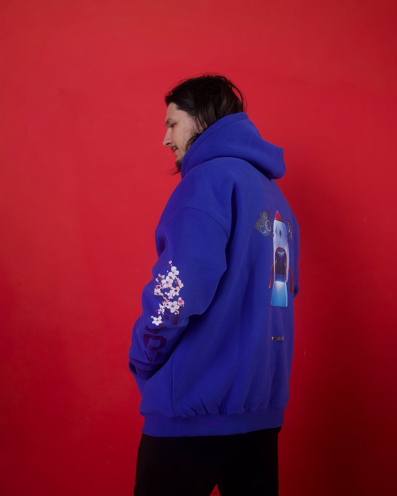 PM Dawn Bliss Oversized Ivory Fleece Hoodie