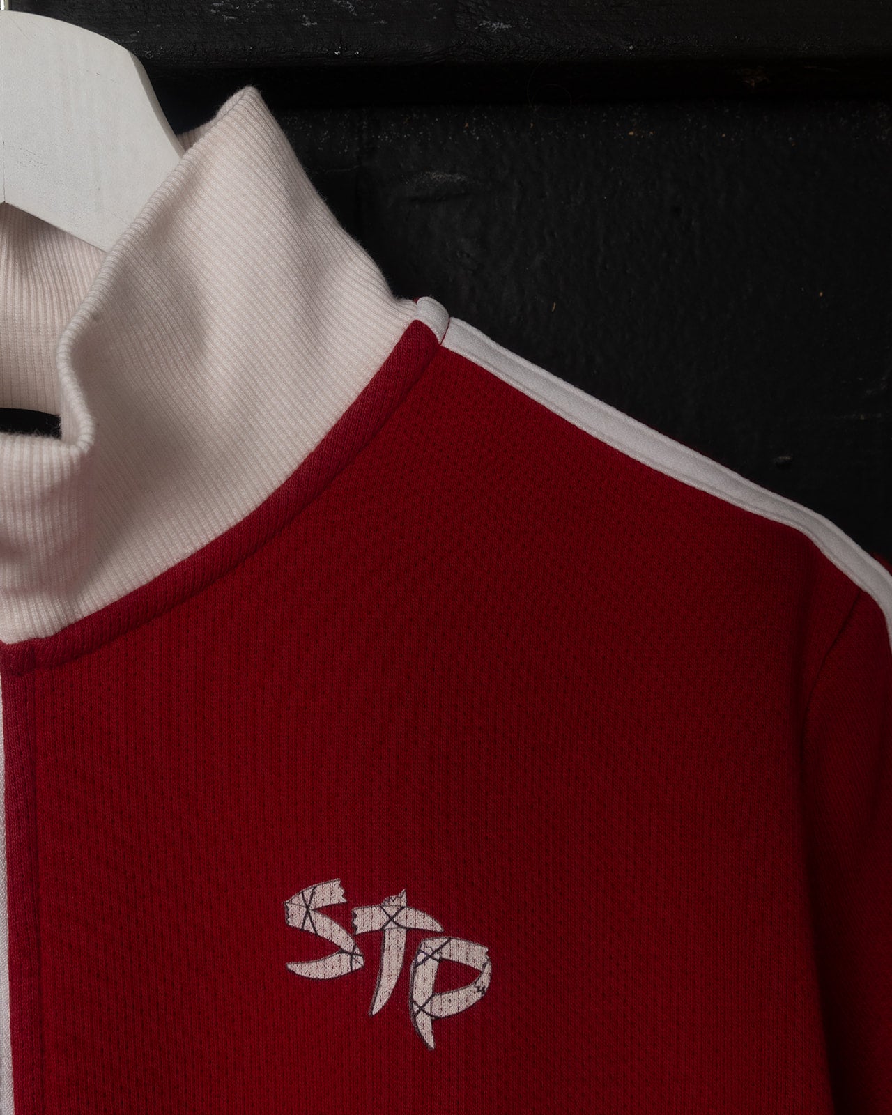 Cropped London Nights Fleece Track Jacket