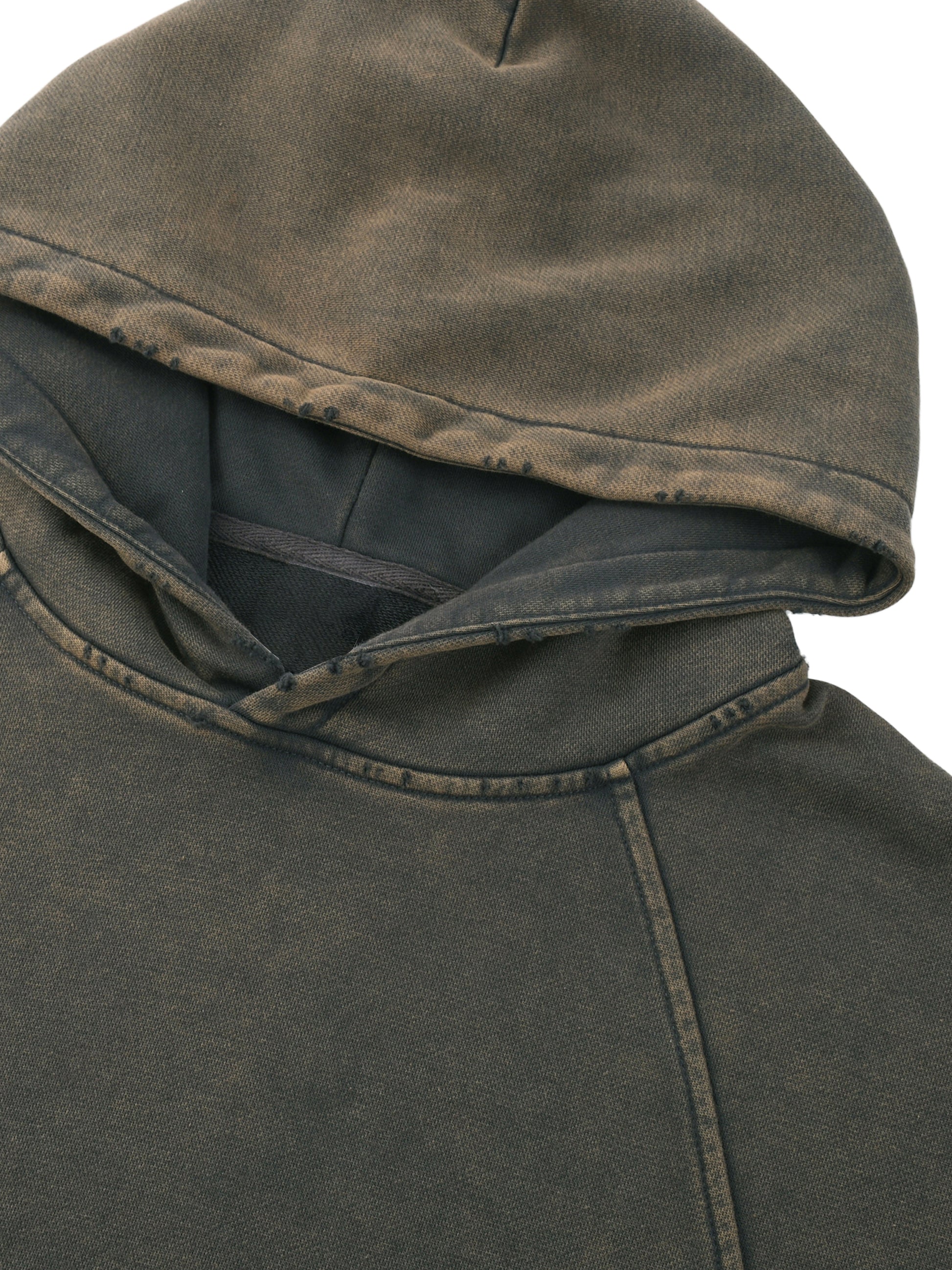 Miami Vice Frayed-Hem Vintage Hoodie