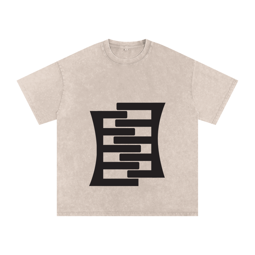 Publishing Rights Acid Wash Oversize Tee