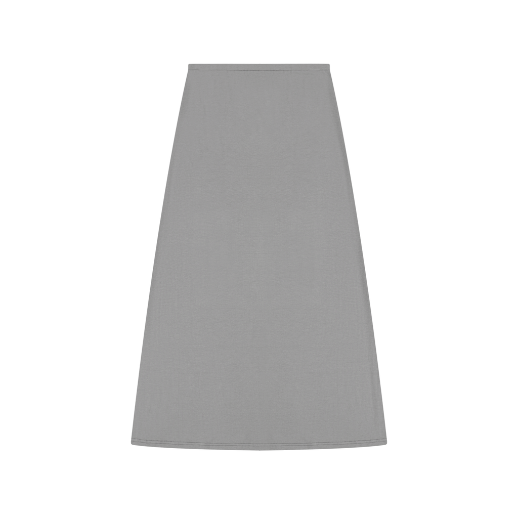 Women's Slim Thick Solid Color Knit Maxi Skirt