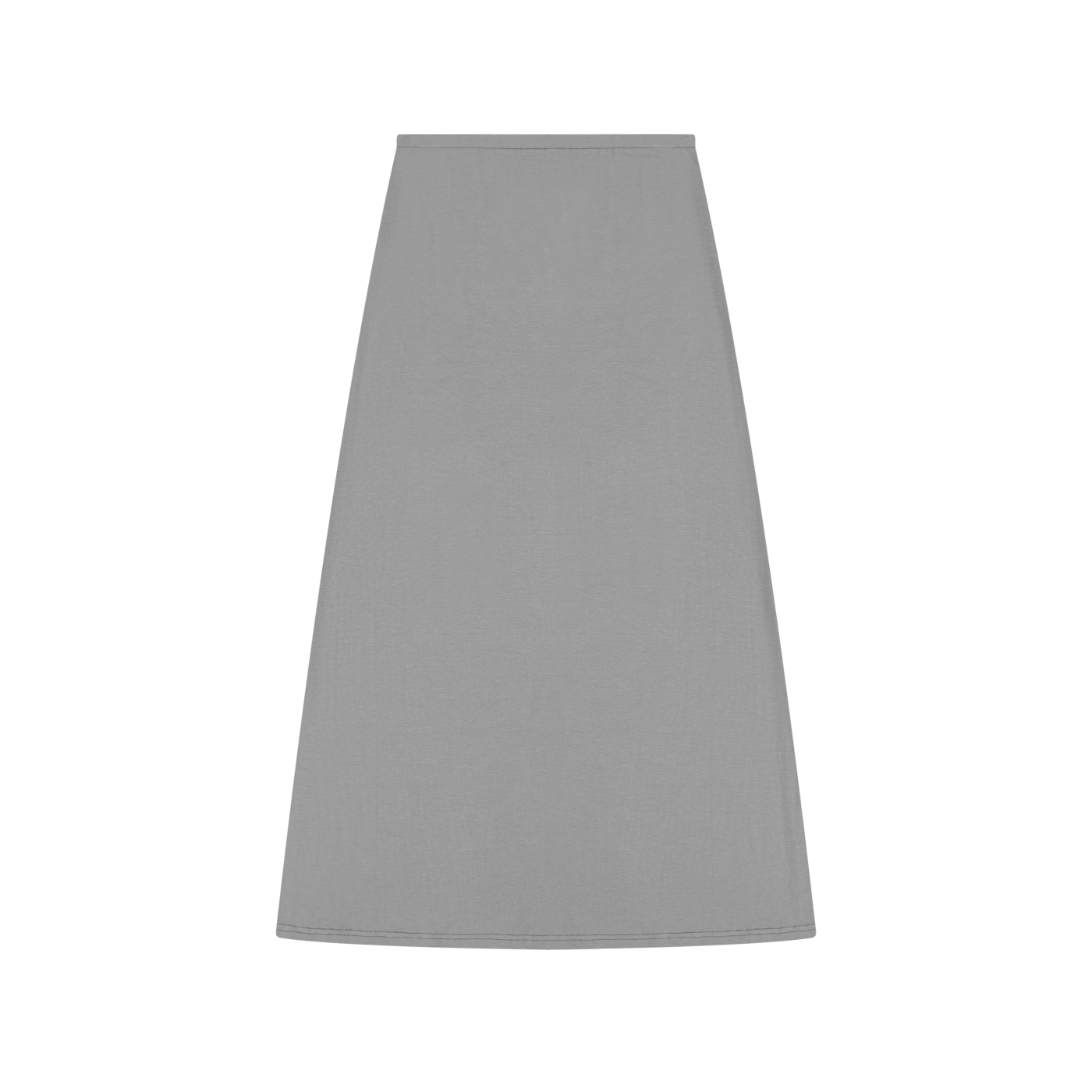 Women's Slim Thick Solid Color Knit Maxi Skirt