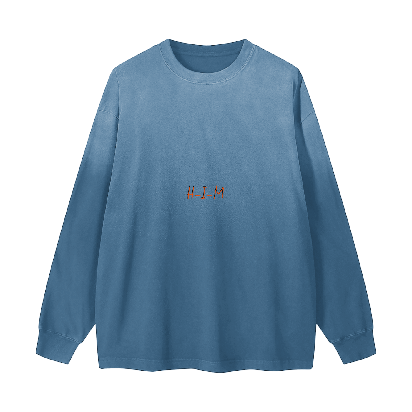Gradient Vintage Washed Long Sleeve Tee