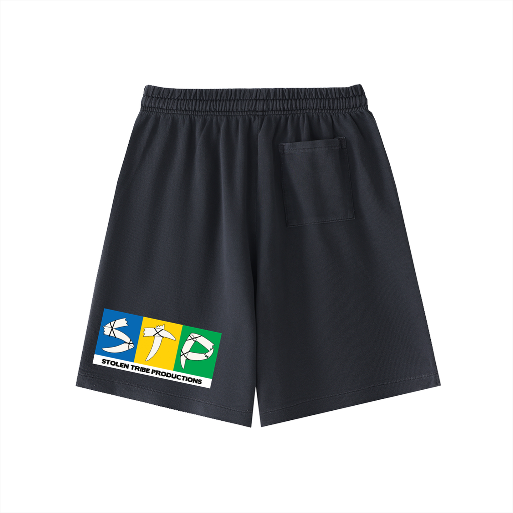 Vintage Wash Cotton Shorts