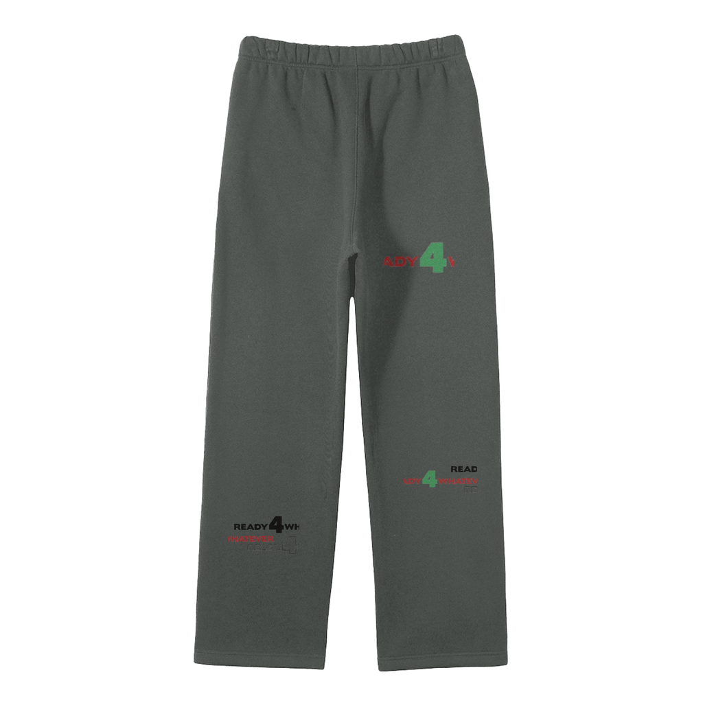 Unisex Impact Streetwear Fleece Straight Leg Pants