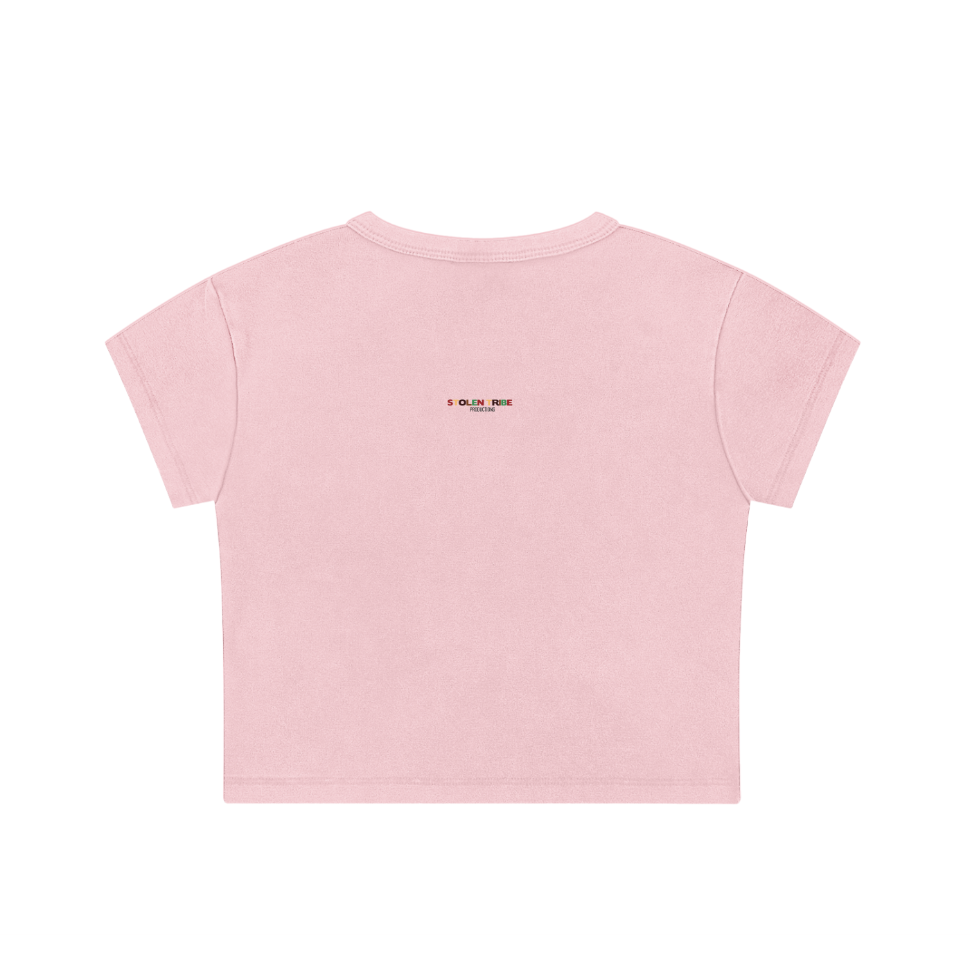 Pink Matter Snow Washed Crop Top