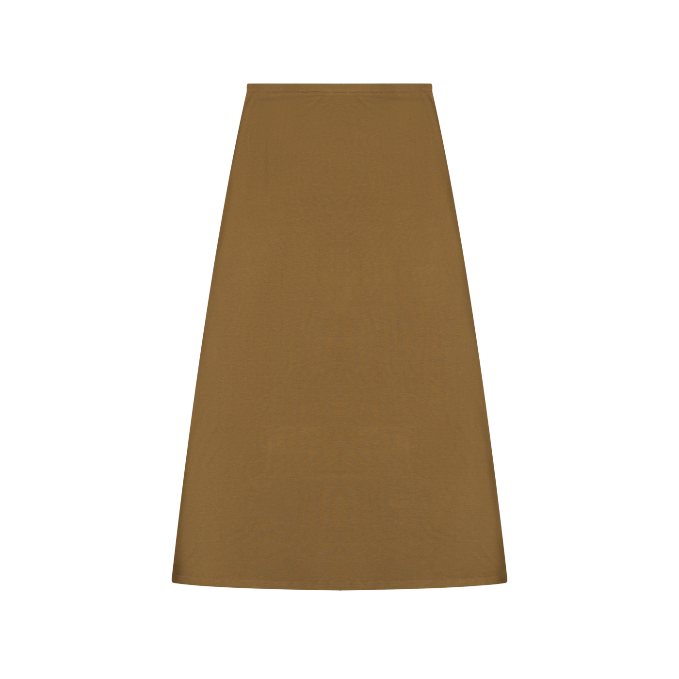 Women's Slim Thick Solid Color Knit Maxi Skirt