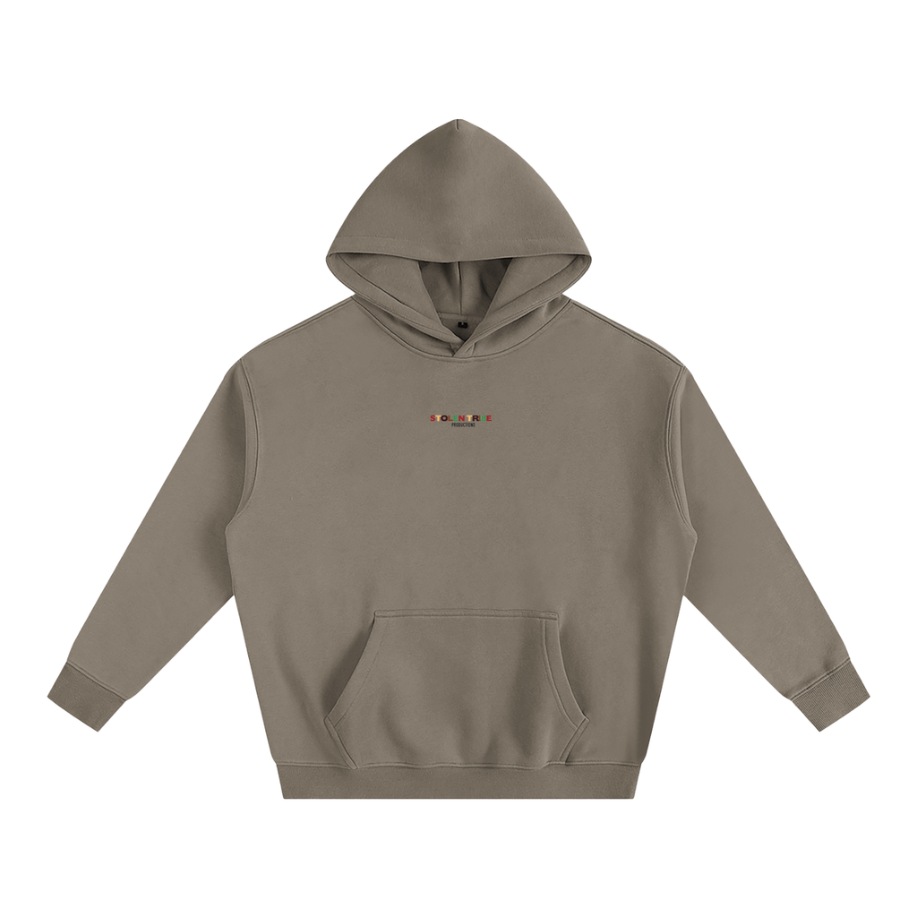 Oversize Ivory Fleece Hoodie