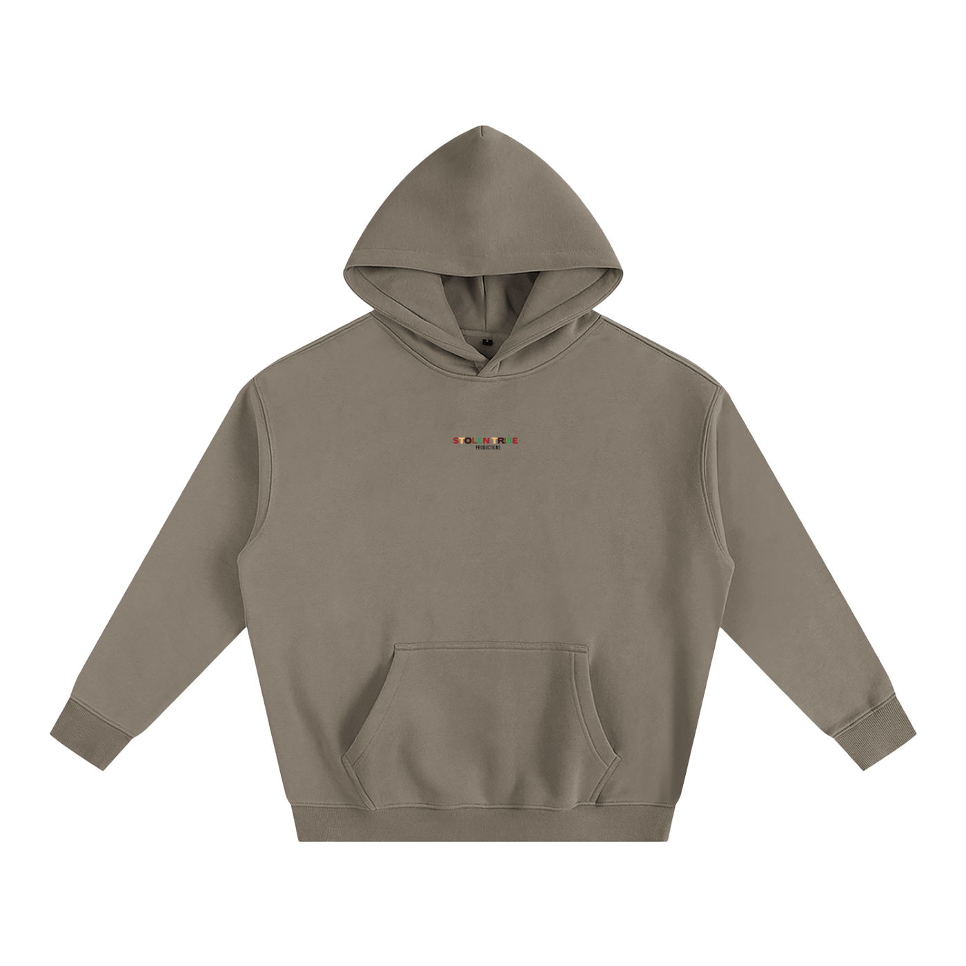 Oversize Ivory Fleece Hoodie
