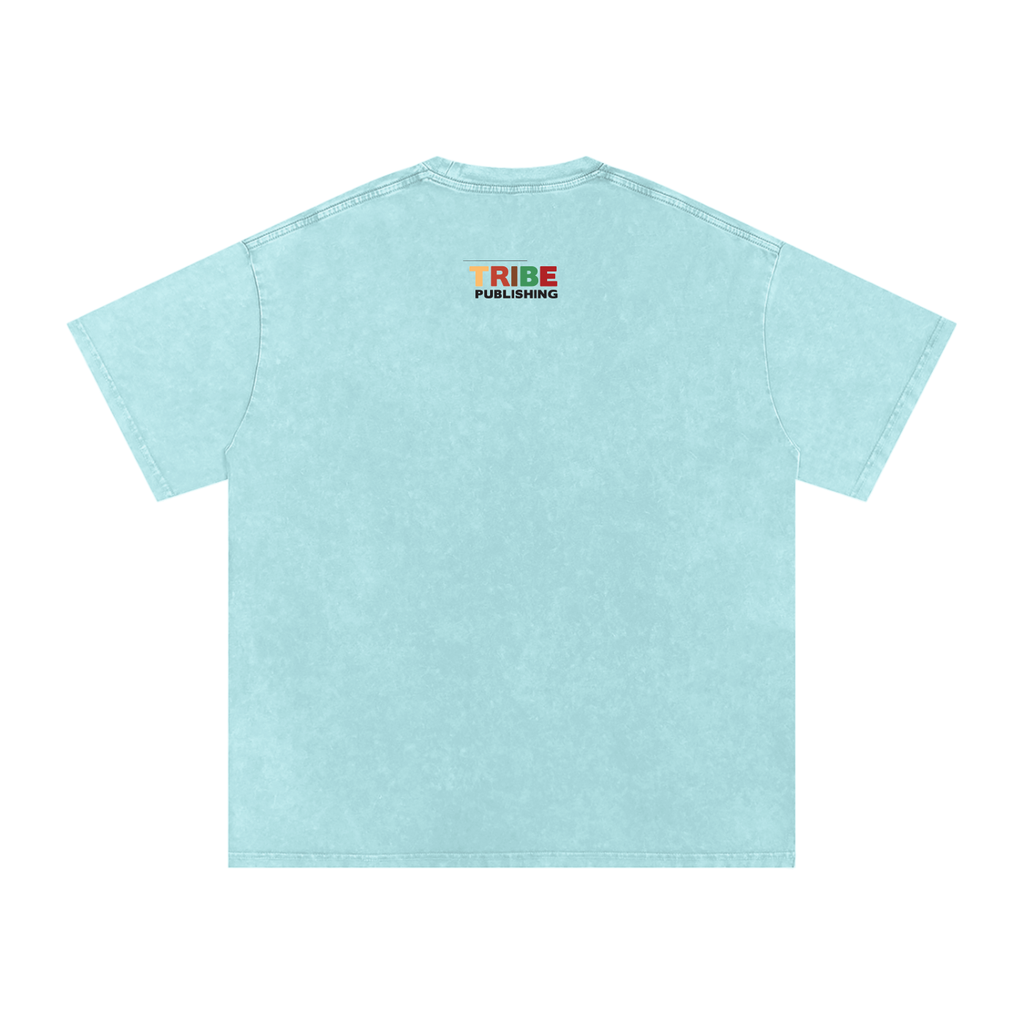 Publishing Rights Acid Wash Oversize Tee
