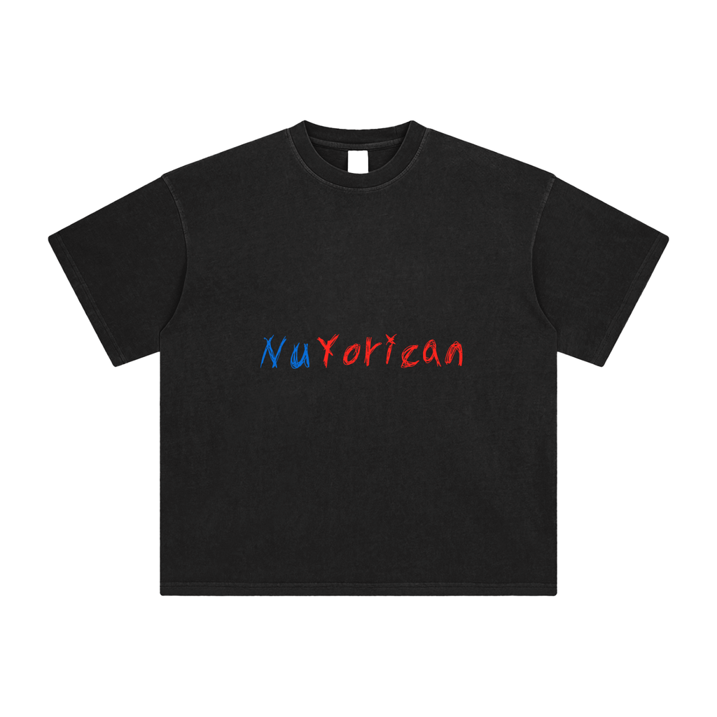 Enzyme Washed soy NuYorican T-Shirt
