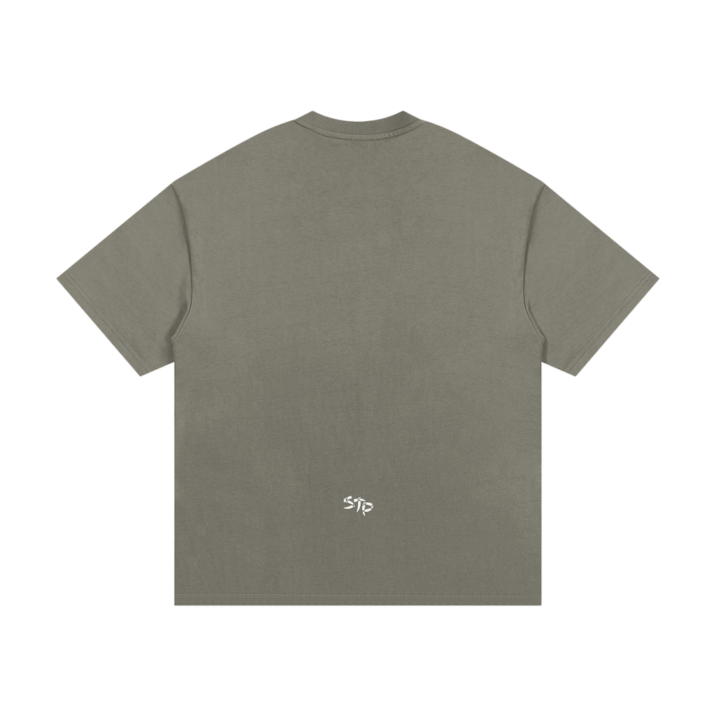 Essential Heavyweight Ivory Cotton T-Shirt