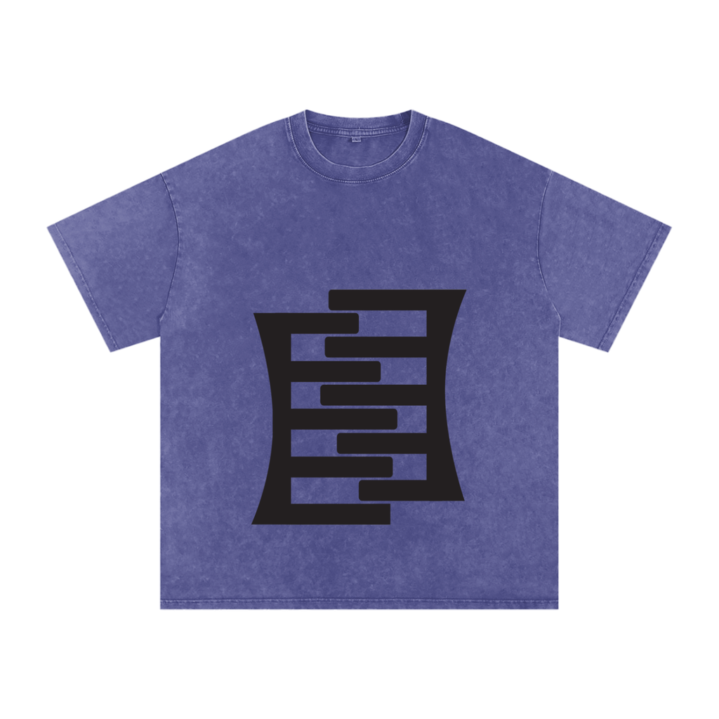 Publishing Rights Acid Wash Oversize Tee