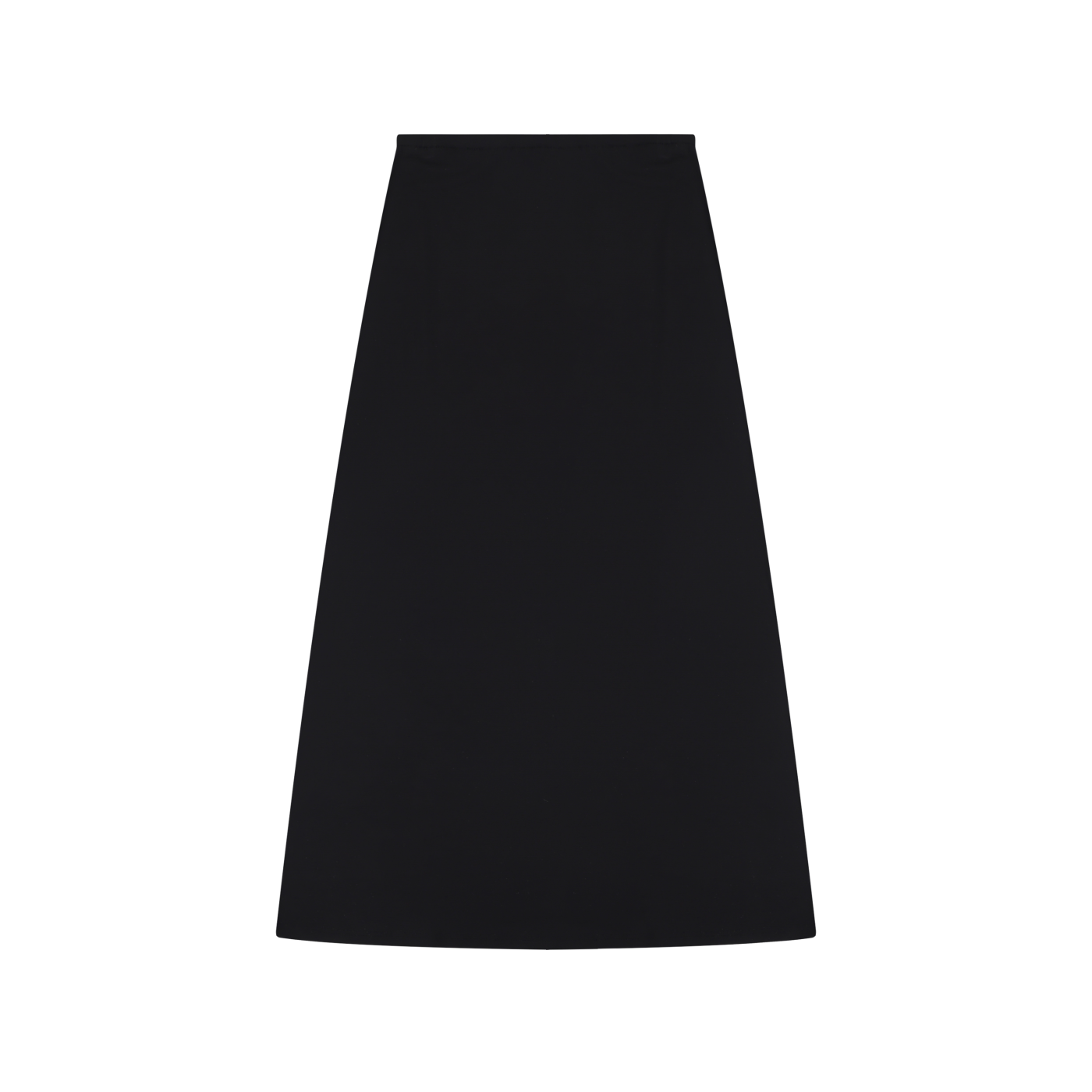Women's Slim Thick Solid Color Knit Maxi Skirt
