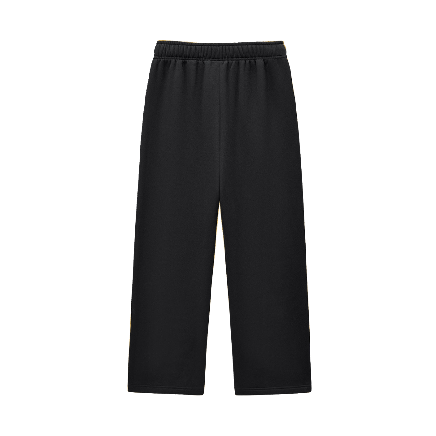 Black pants on a white background