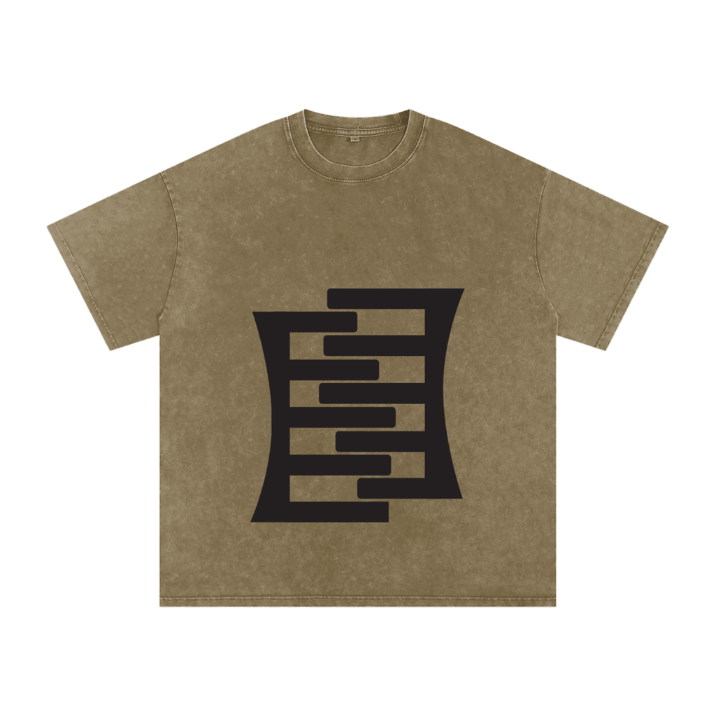 Publishing Rights Acid Wash Oversize Tee