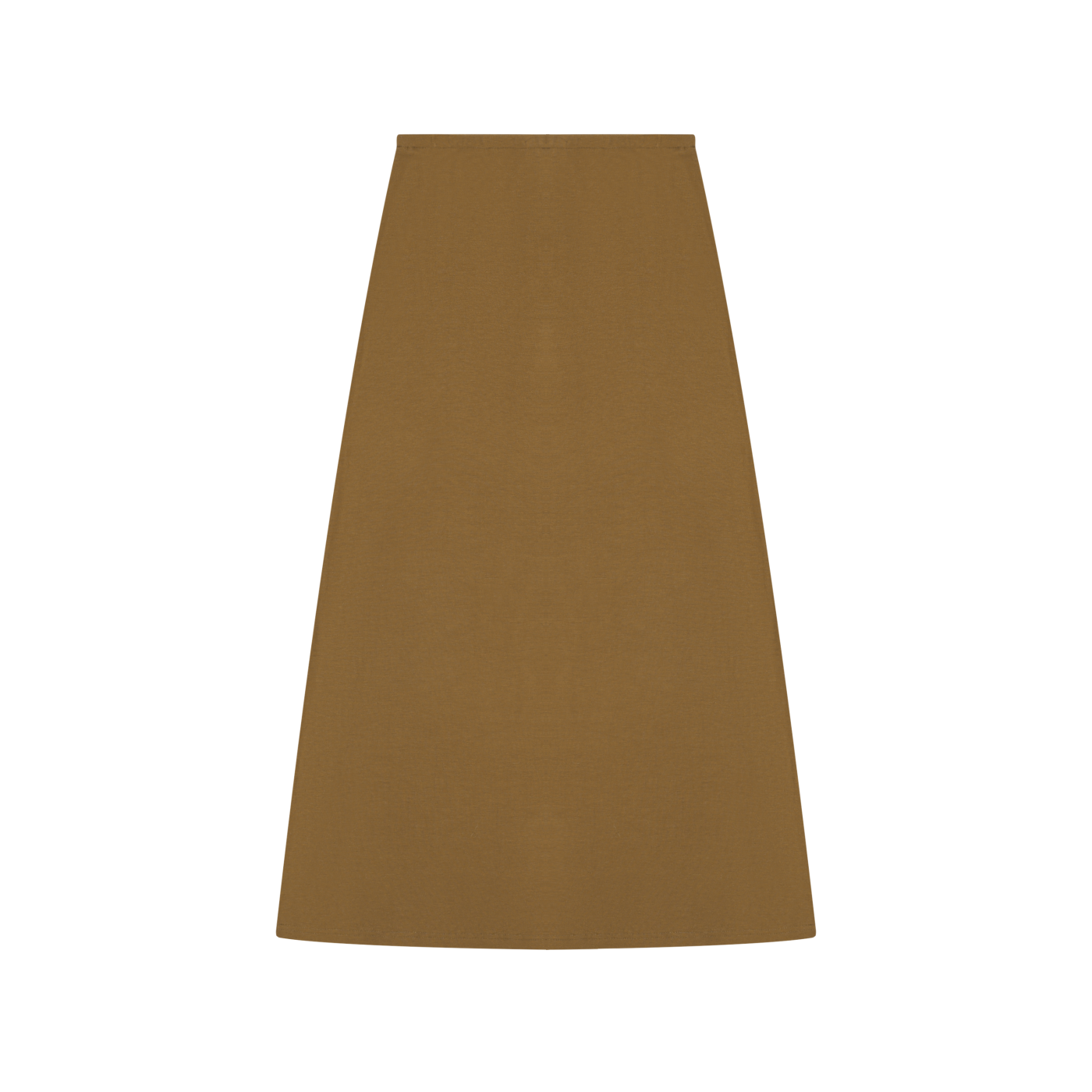 Women's Slim Thick Solid Color Knit Maxi Skirt