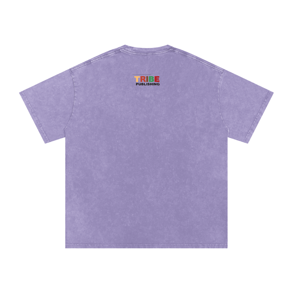 Publishing Rights Acid Wash Oversize Tee
